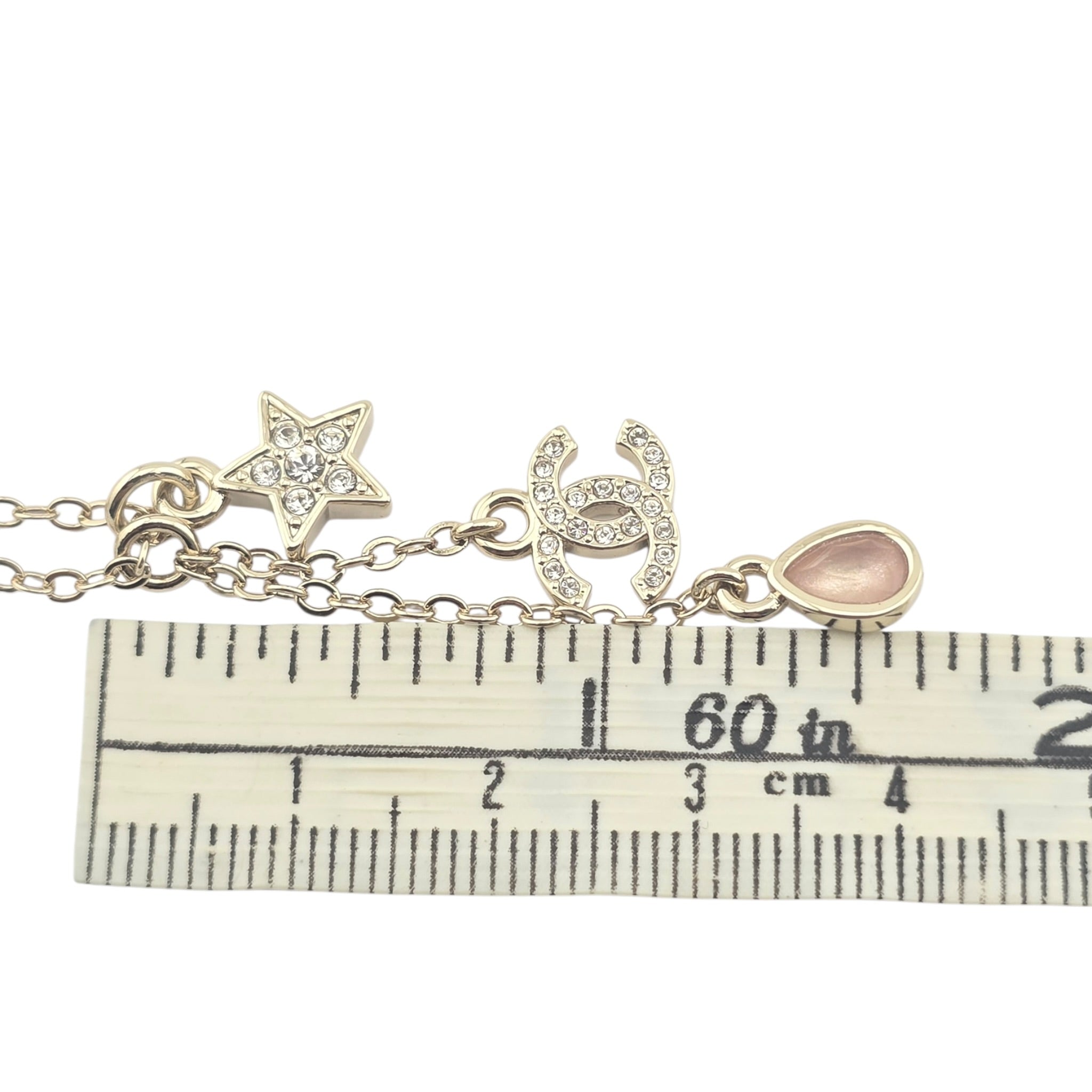 Chanel CC Gold Star Pendant Necklace 2026 CHANEL