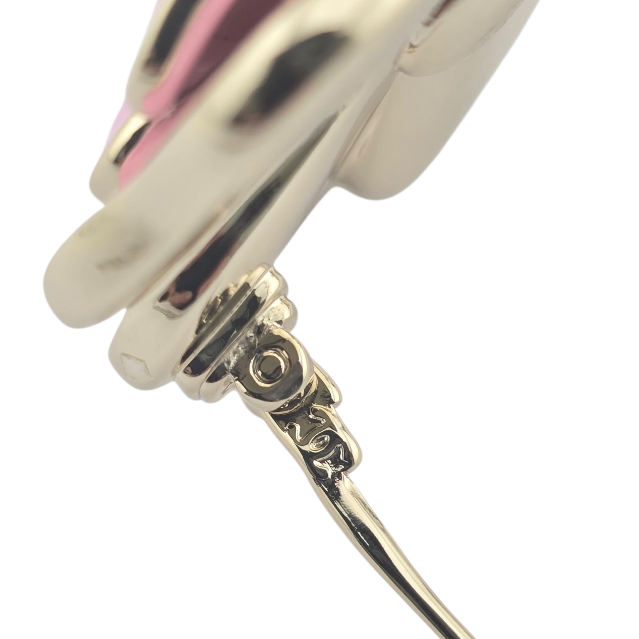 Chanel CC Pink Enamel Camellia Brooch 2025 CHANEL