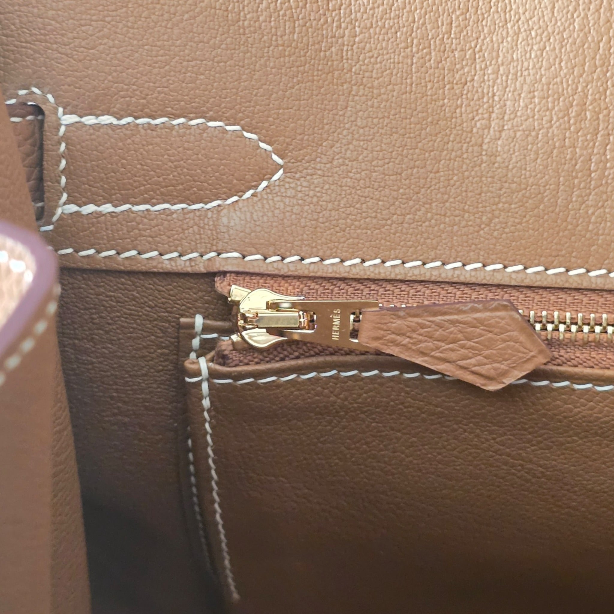 Hermes Birkin 30 Gold Togo Gold Hardware HERMES
