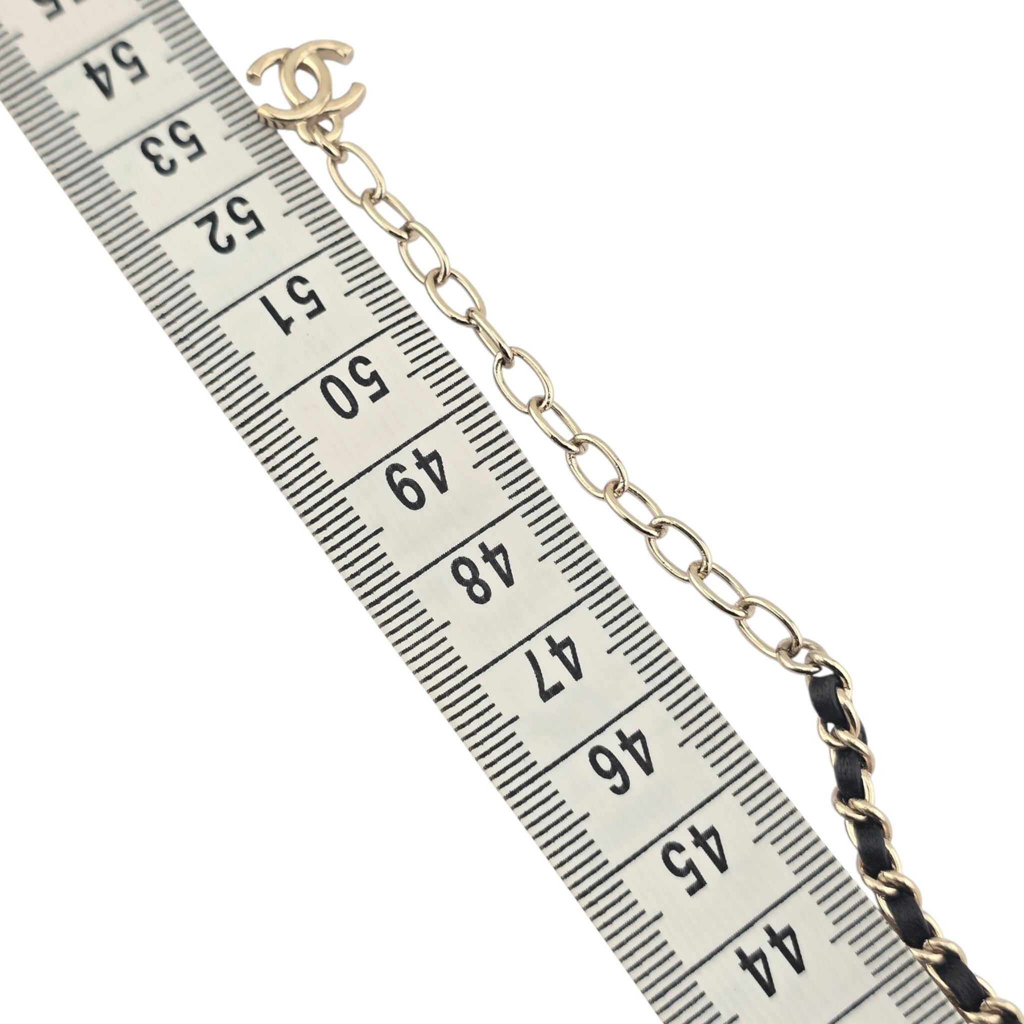 Chanel CC Matelasse Resin Black Bag Necklace 2023 CHANEL