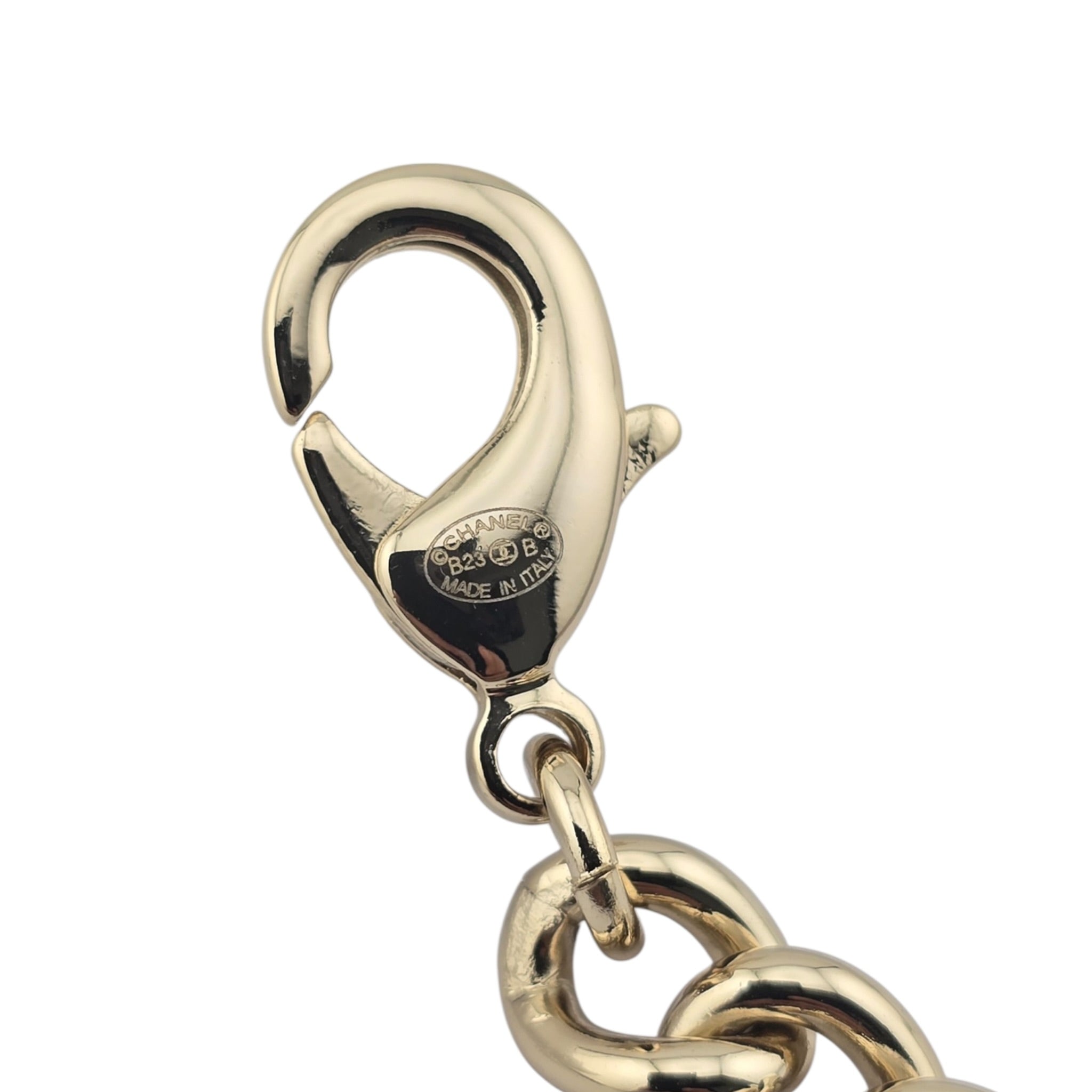 Chanel CC Gold Crystal Star Necklace 2023 CHANEL