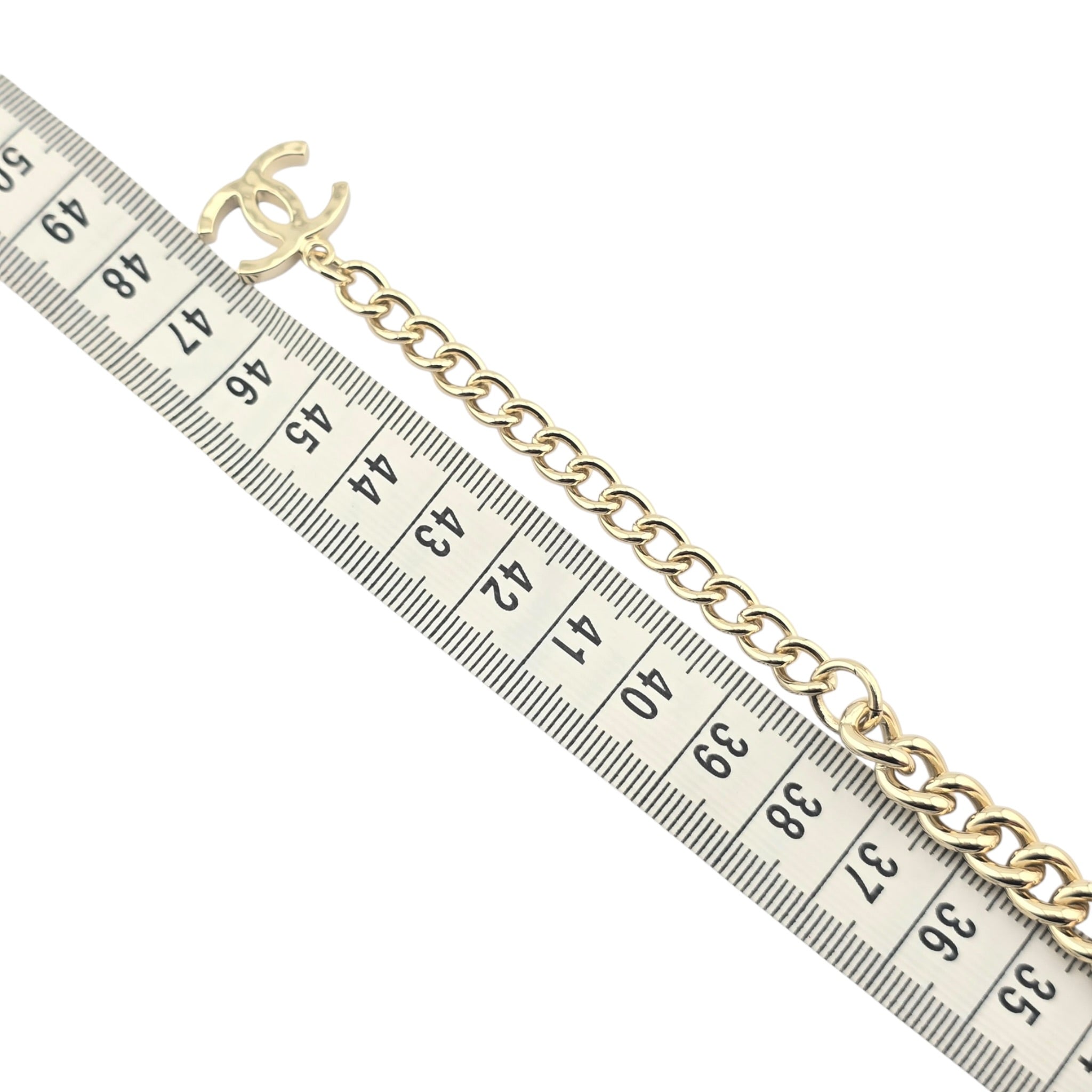 Chanel CC Gold Crystal Star Necklace 2023 CHANEL