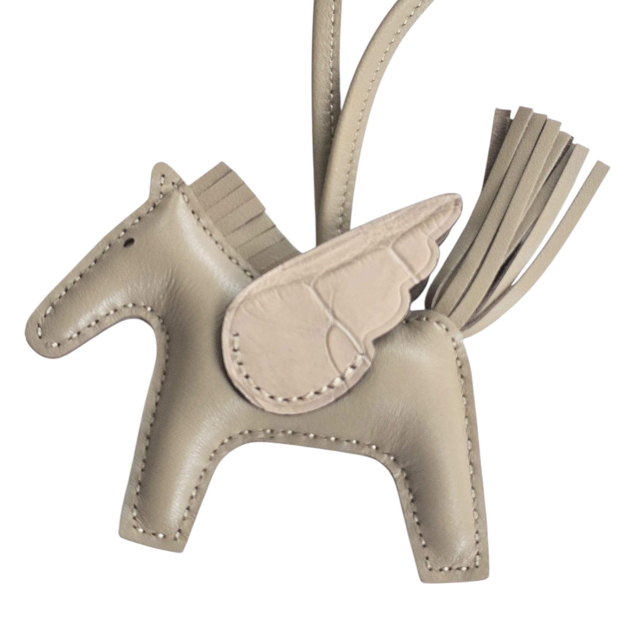 Hermès Rodeo Pegase Trench Alligator Touch PM Bag Charm HERMES