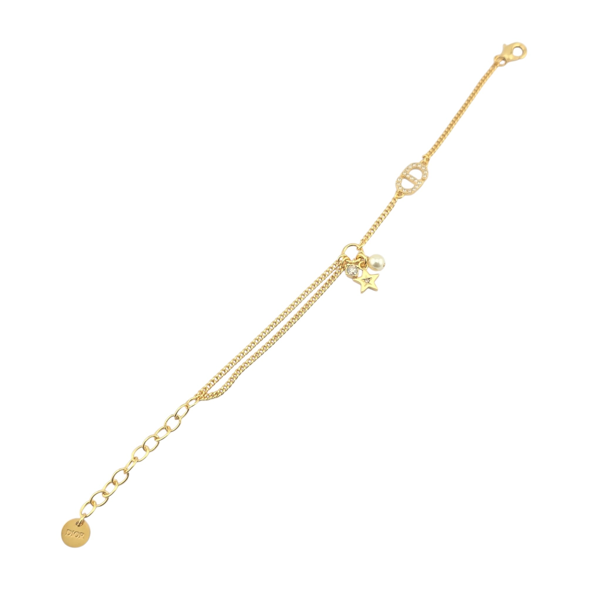 Christian Dior Petit CD Multi Gold Bracelet DIOR