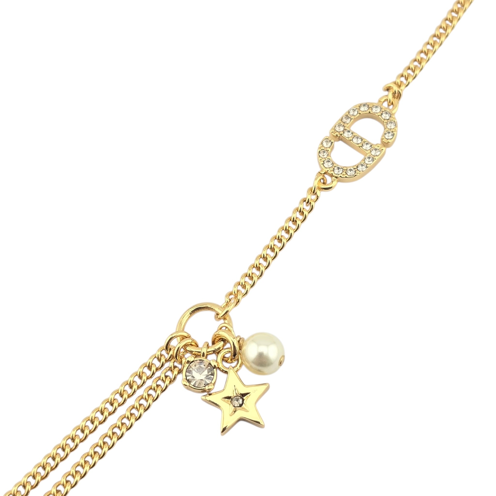 Christian Dior Petit CD Multi Gold Bracelet DIOR