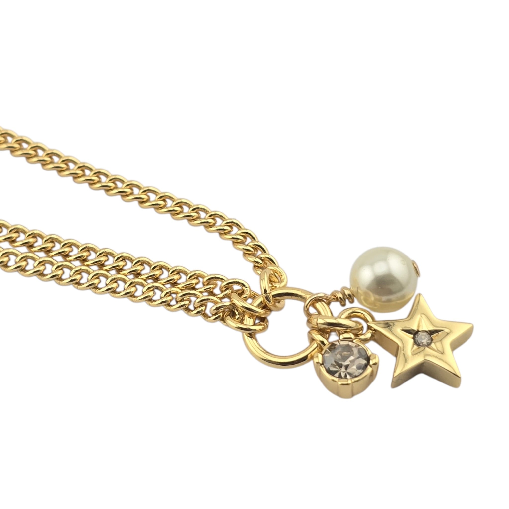 Christian Dior Petit CD Multi Gold Necklace DIOR