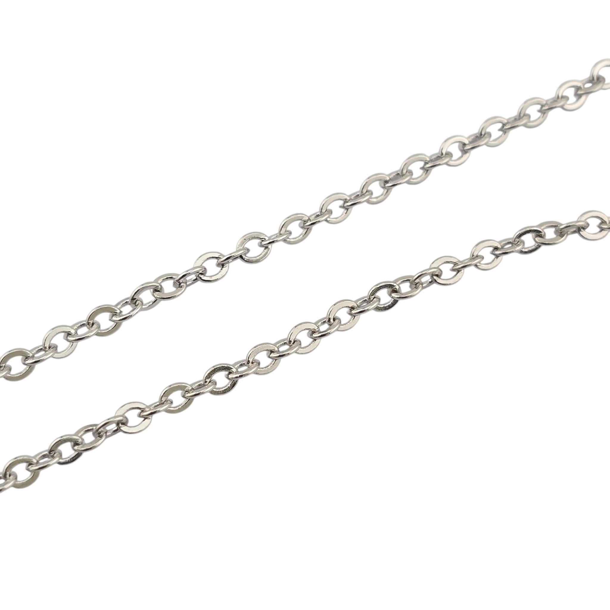 Chanel CC Faux Pearl Silver Necklace 2025 CHANEL