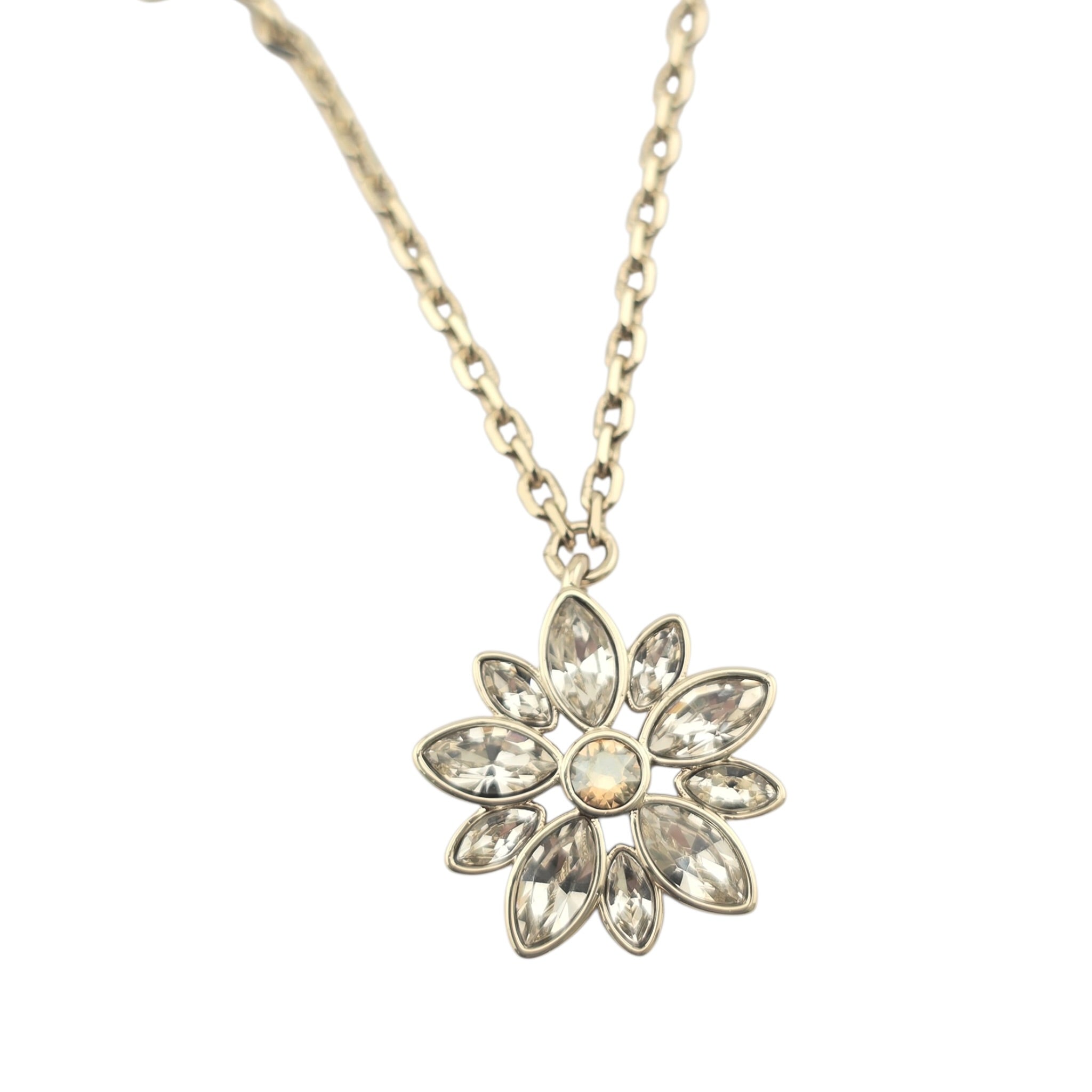 Christian Dior CD Fleur de Glace Necklace DIOR