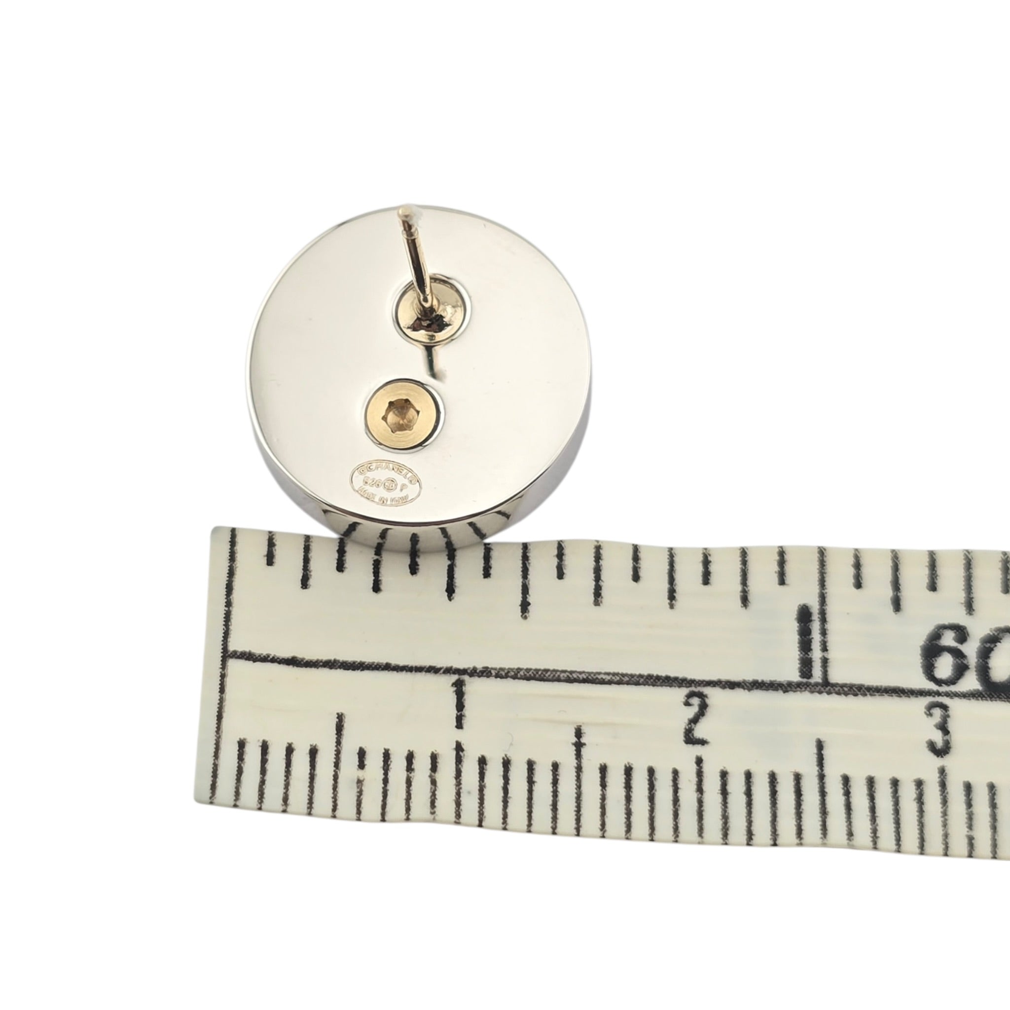 Chanel CC Round Crystal Earrings 2026 CHANEL