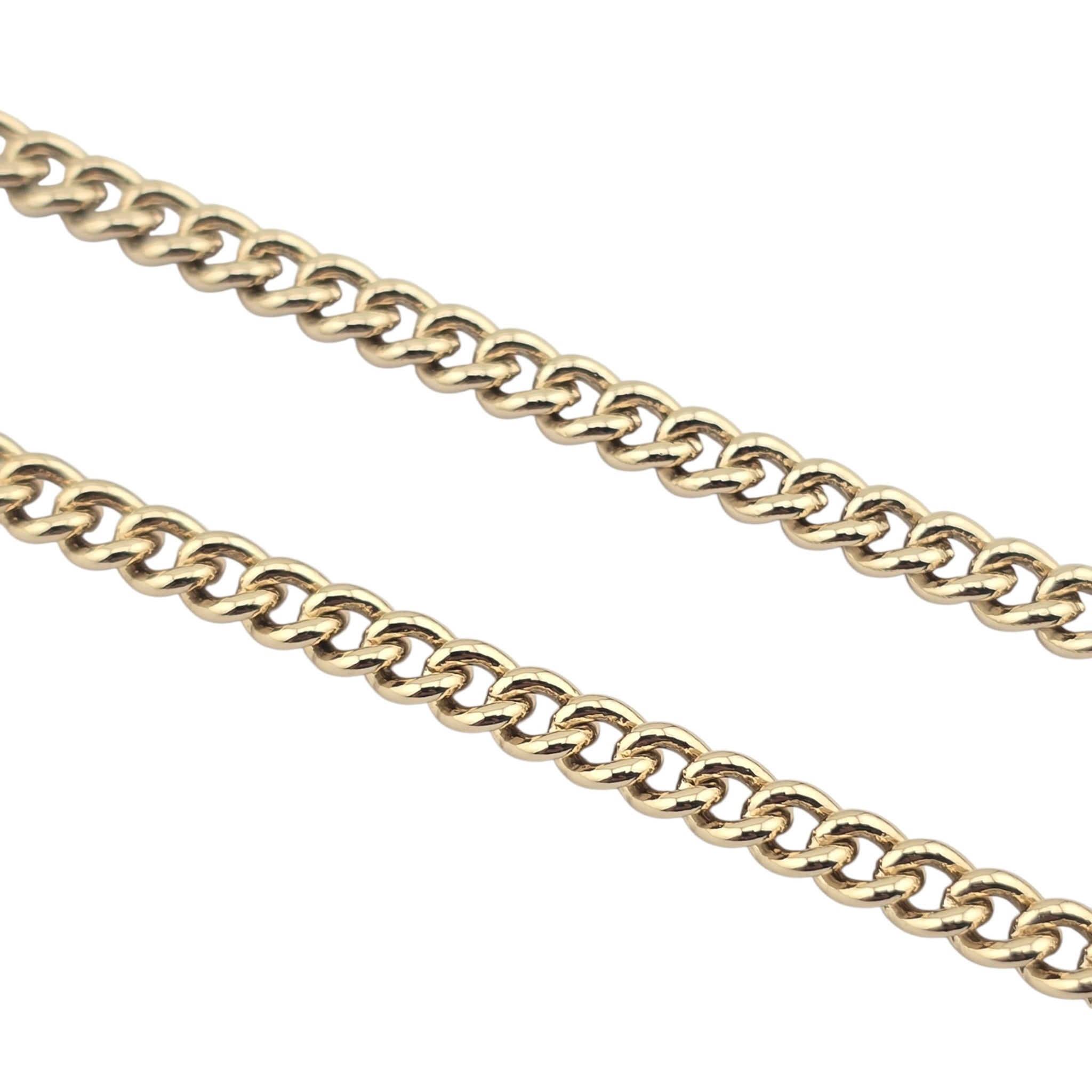 Chanel CC Blue Gold Flower Resin Denim Long Necklace 2026 CHANEL