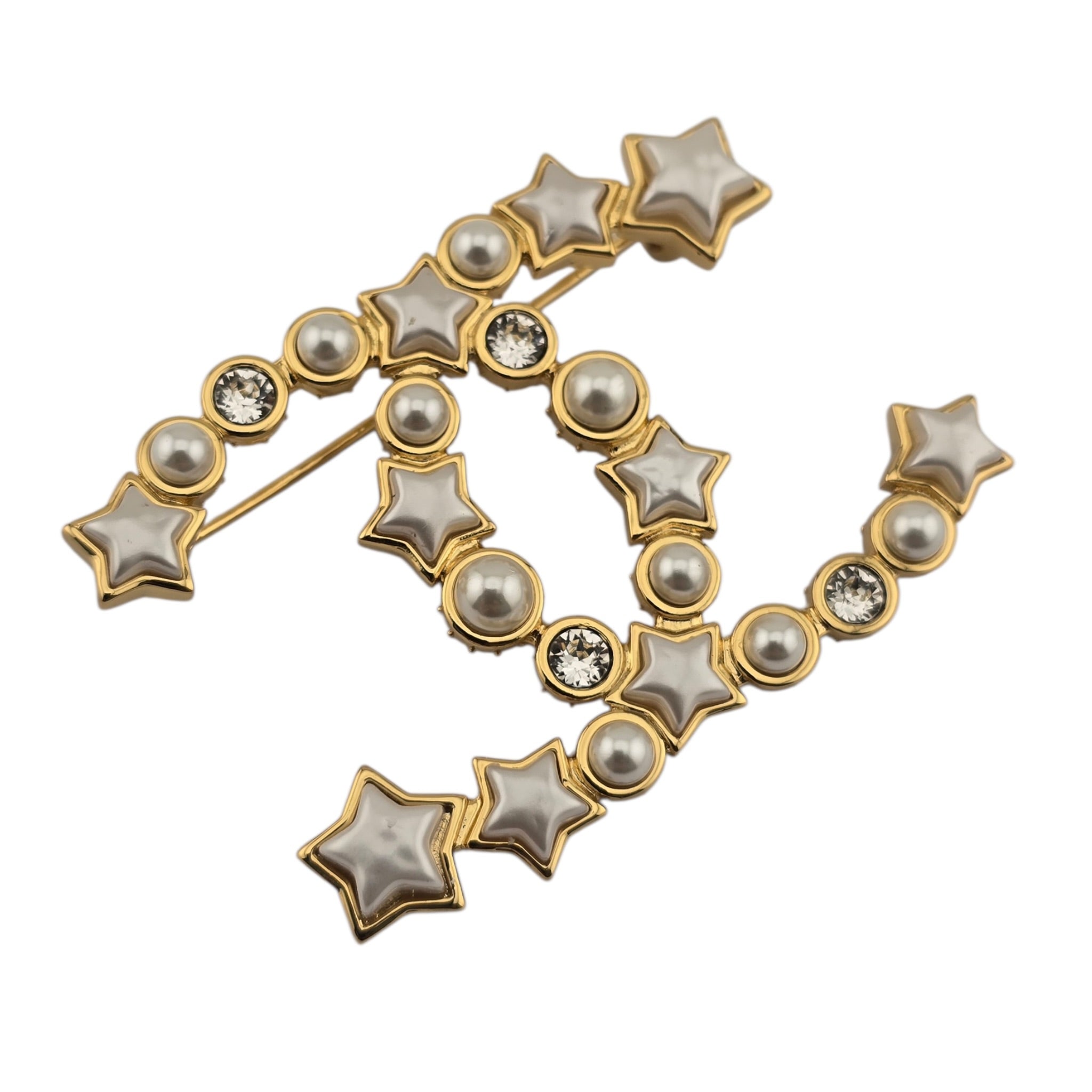 Chanel CC Gold Star Brooch 2024 CHANEL
