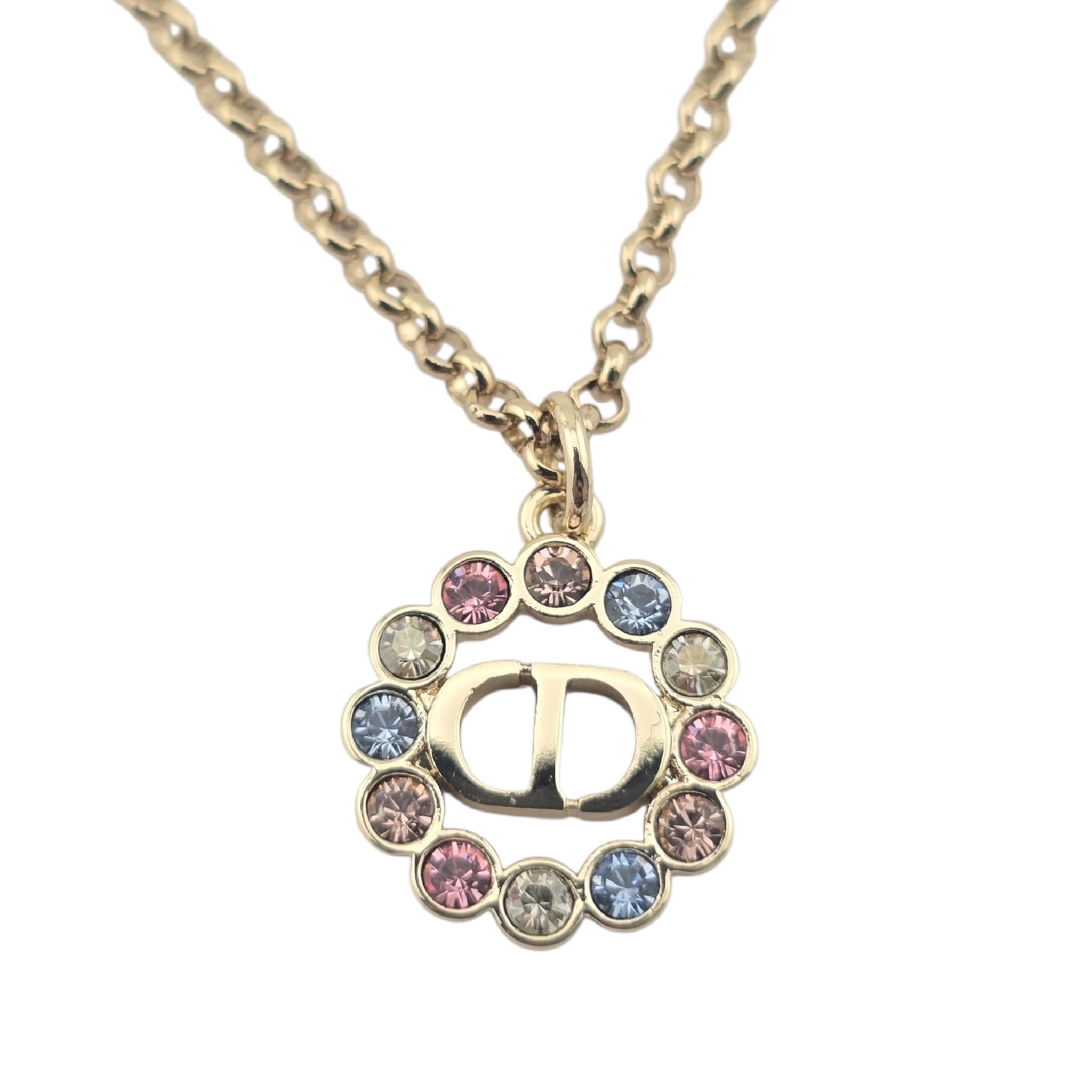 Christian Dior Petit CD Circle Necklace DIOR