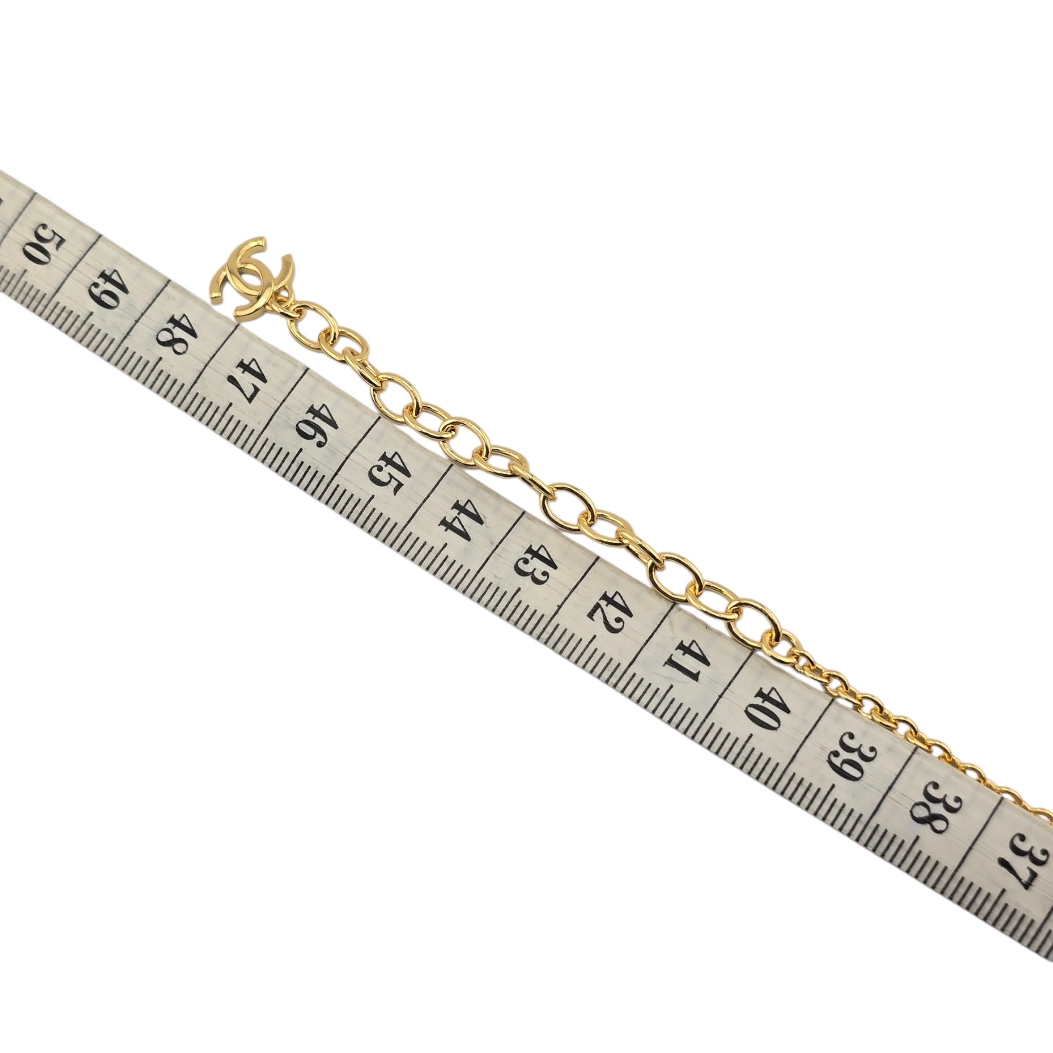 Chanel CC Black Heart Necklace 2026 CHANEL