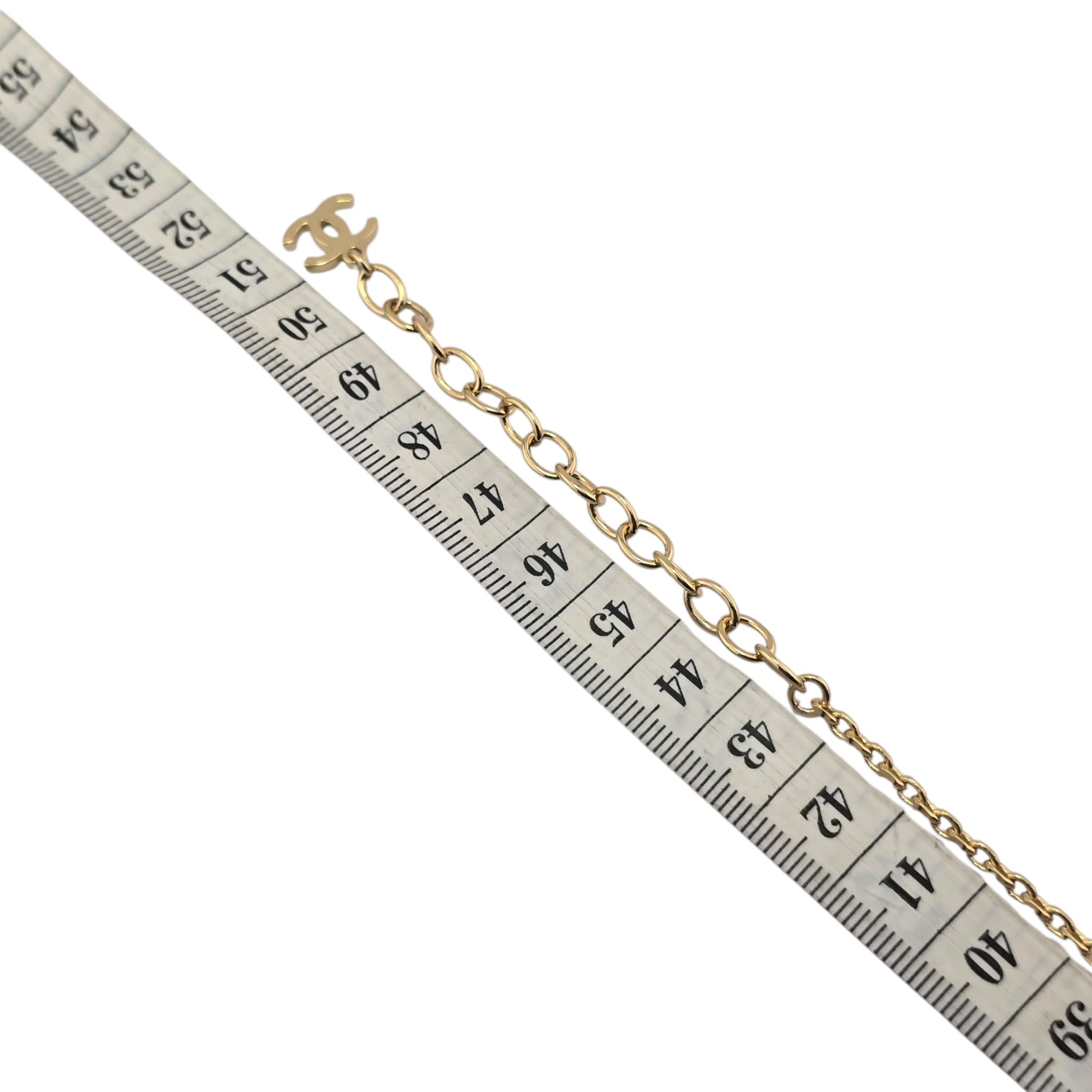 Chanel CC Gold Pendant Necklace 2026 CHANEL