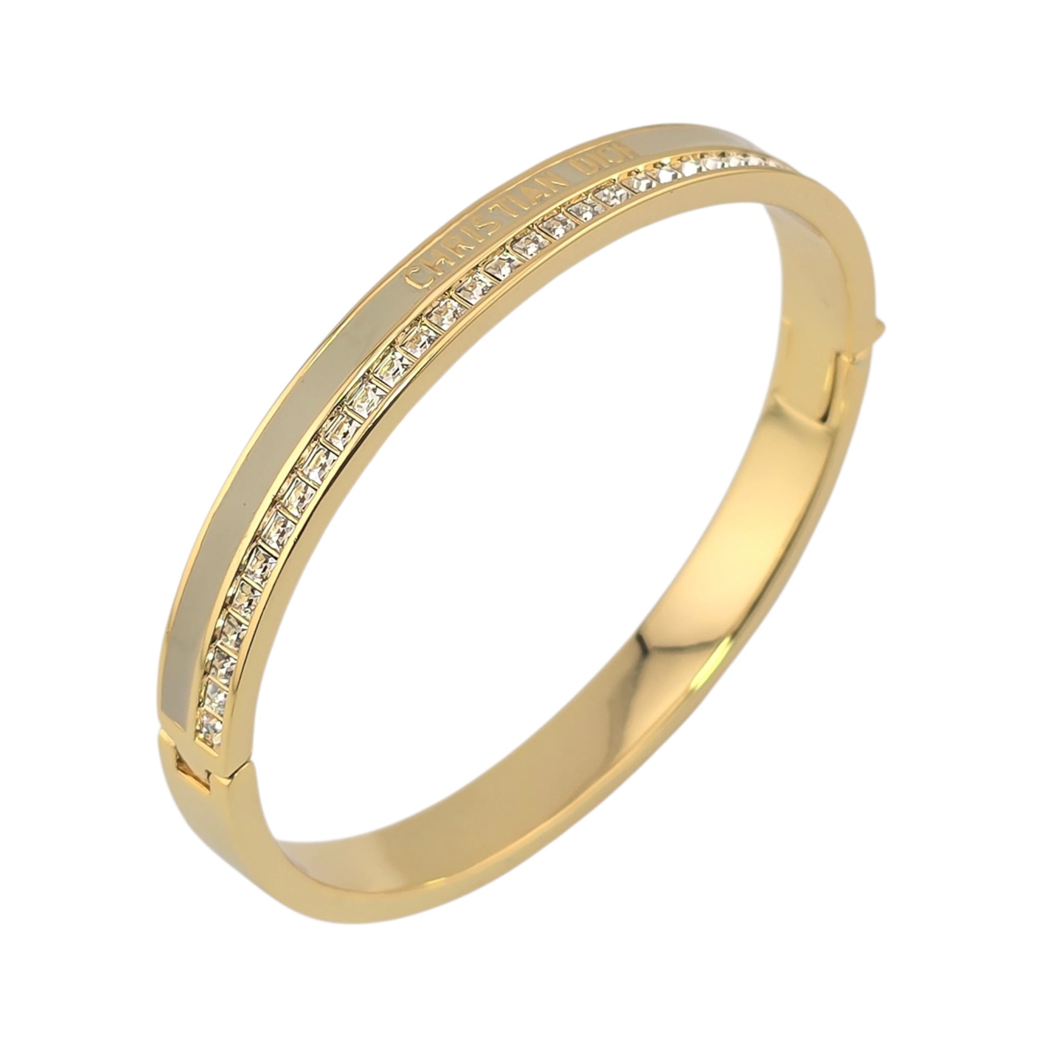 Christian Dior Night Code Bangle Beige Bracelet CHANEL
