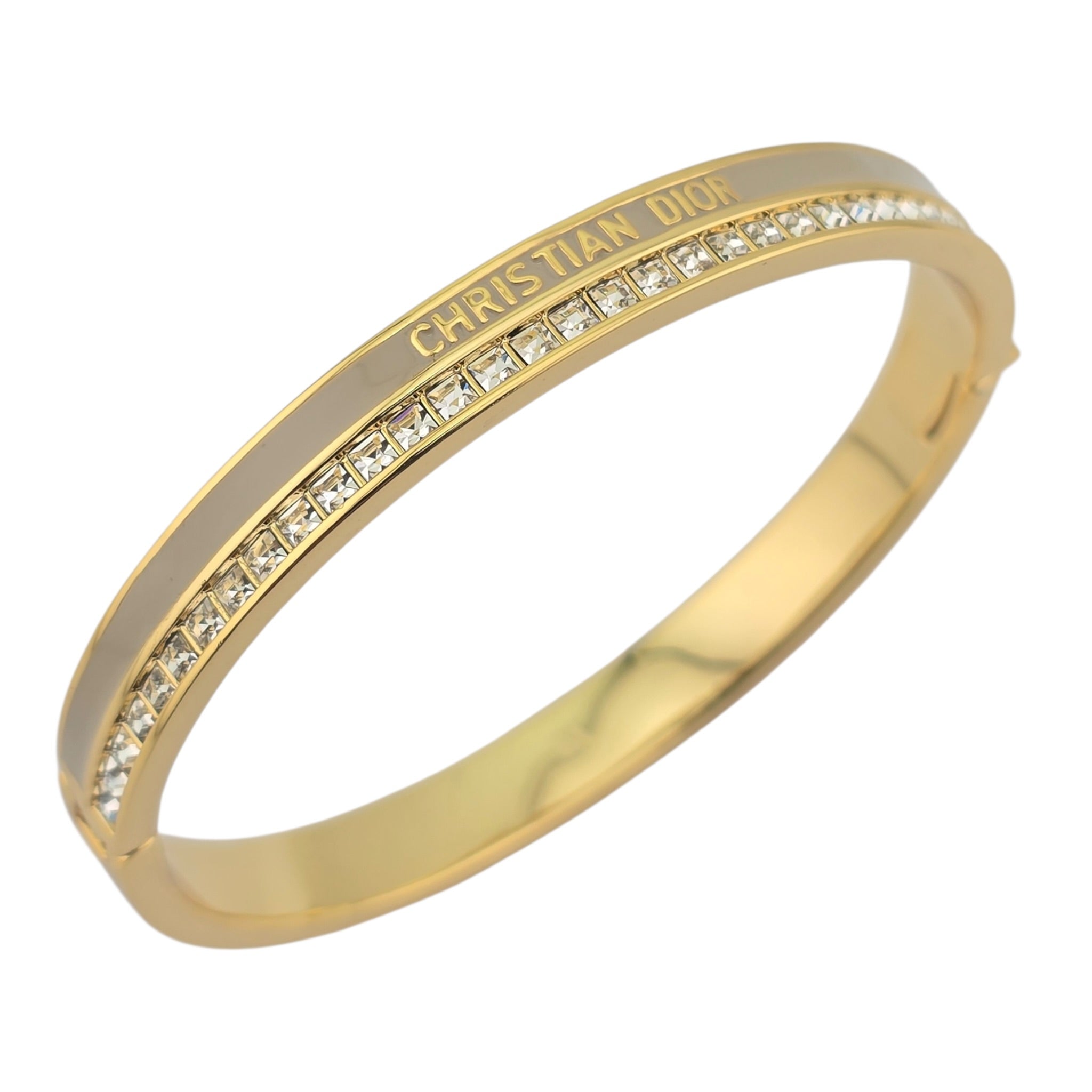Christian Dior Night Code Bangle Beige Bracelet CHANEL