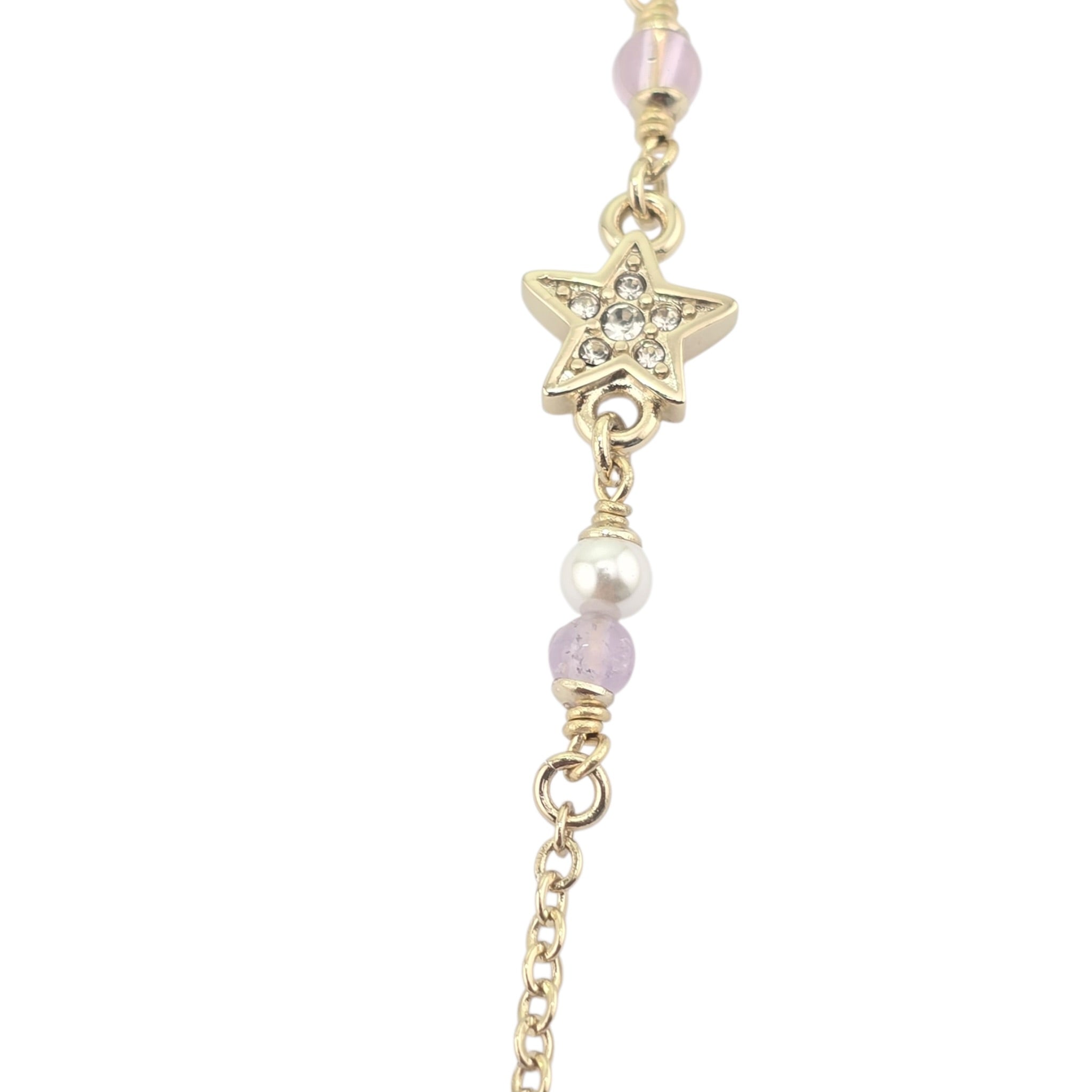 Chanel CC Camellia Pink Gold Necklace 2026 CHANEL