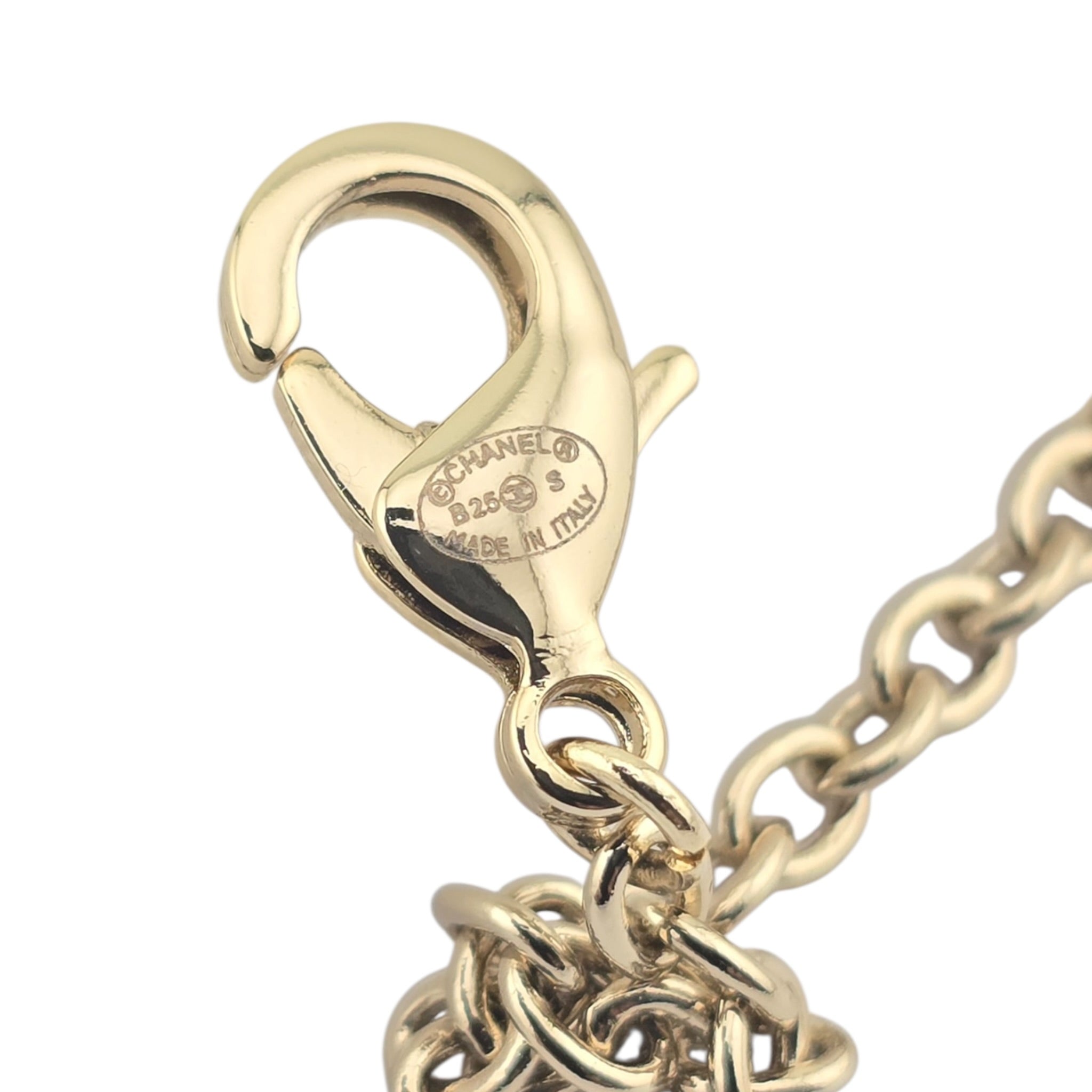 Chanel CC Faux Pearl Metal Long Necklace 2025 CHANEL