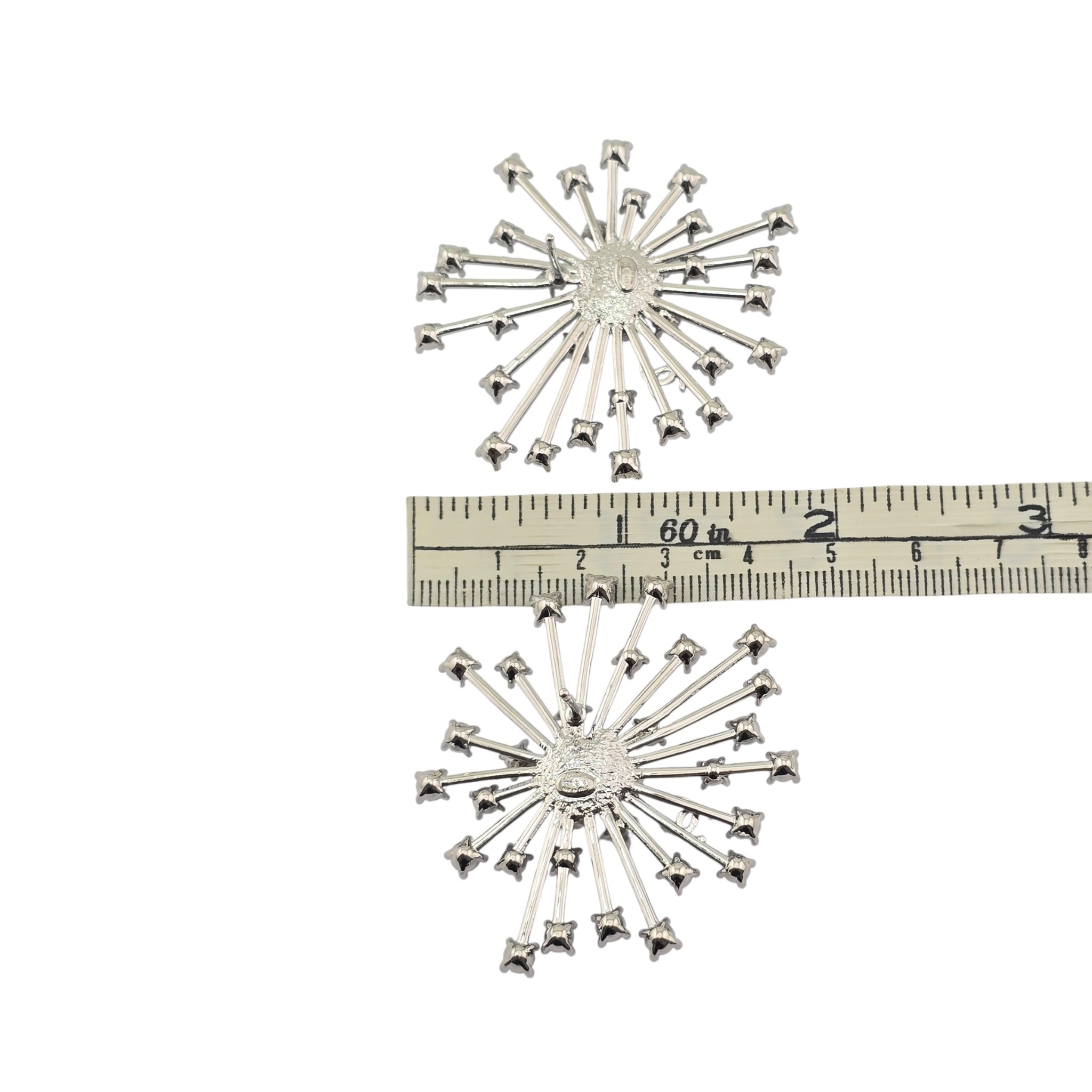 Chanel CC Stud Silver Earrings 2026 SS26 CHANEL