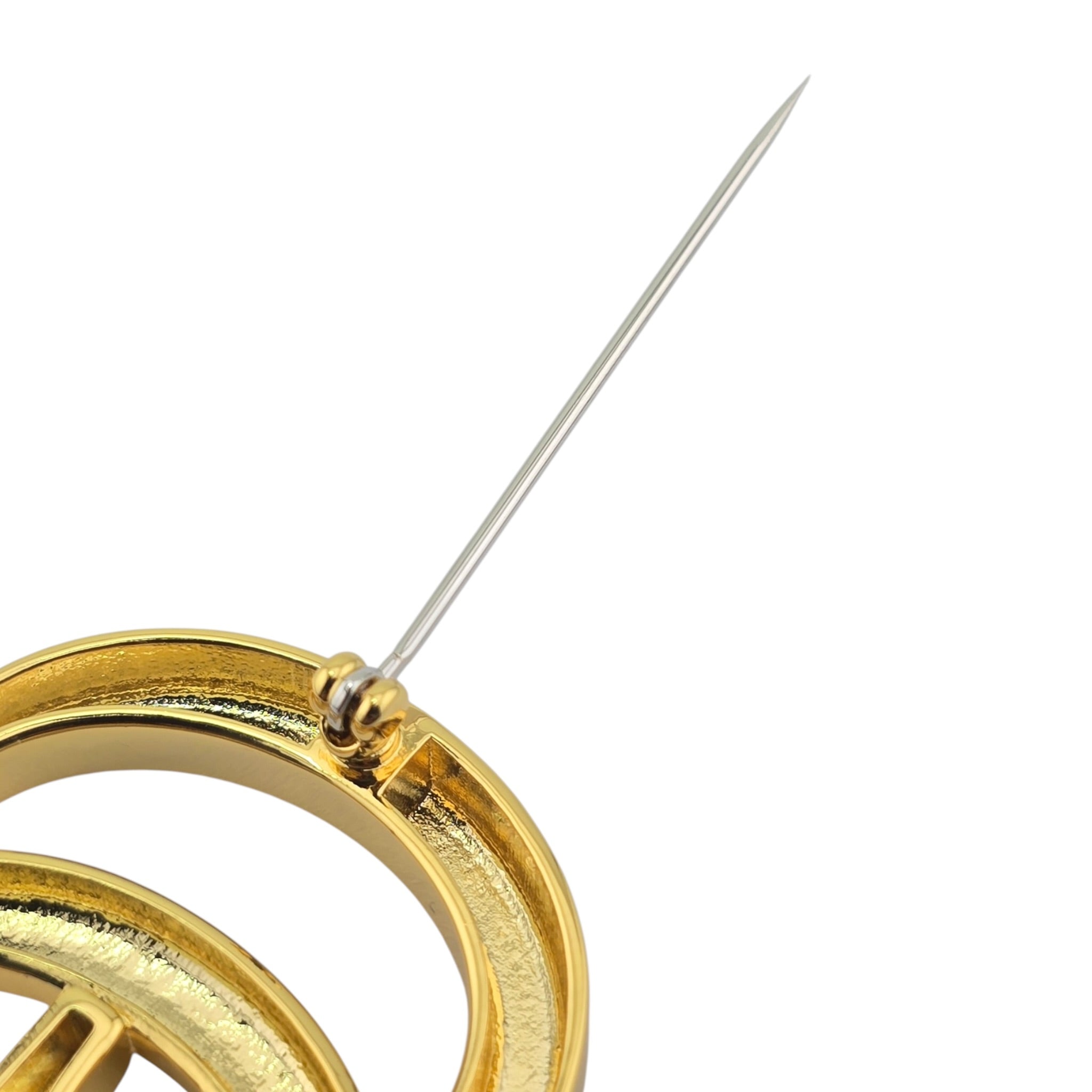GUCCI GG Marmont Gold Brooch GUCCI