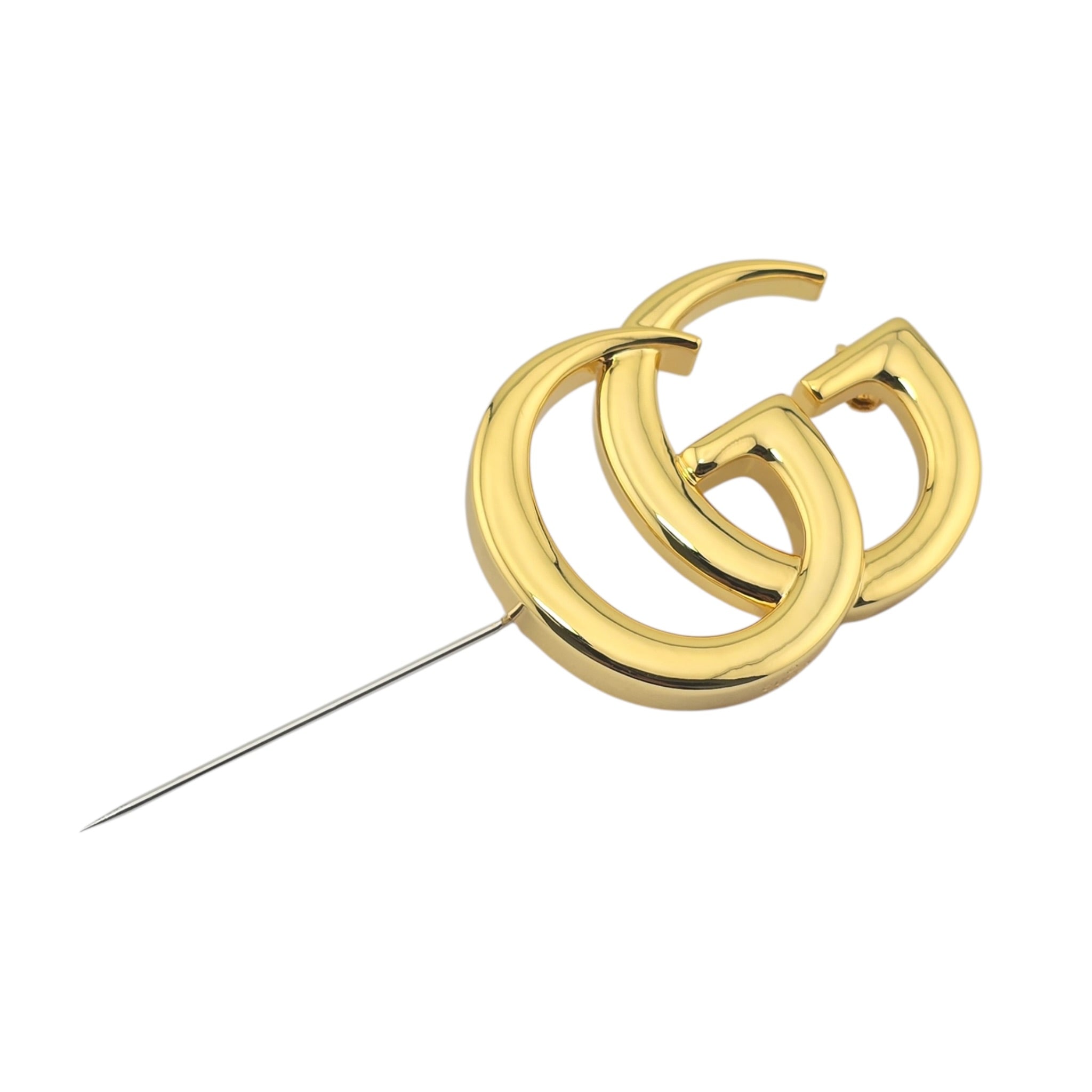 GUCCI GG Marmont Gold Brooch GUCCI