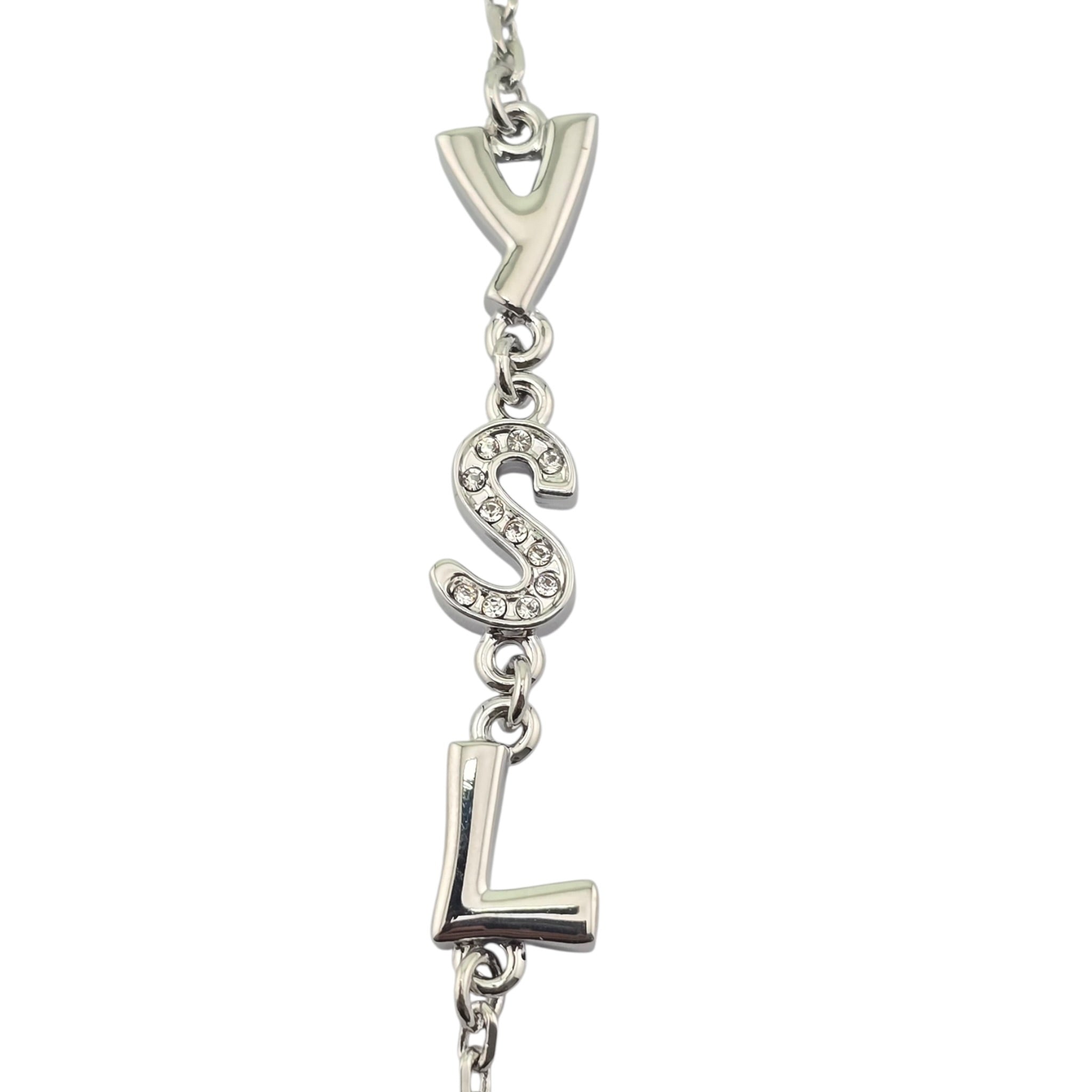 YSL Saint Laurent Silver Bracelet SAINT LAURENT