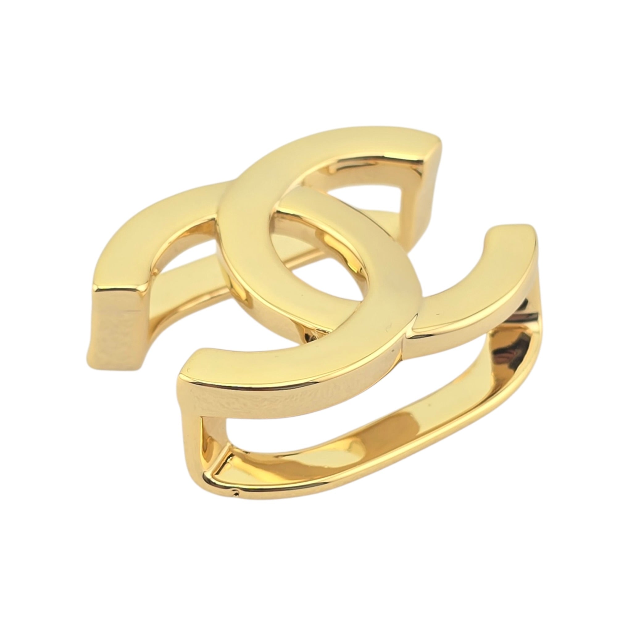Chanel CC Gold Scarf Ring 2026 CHANEL