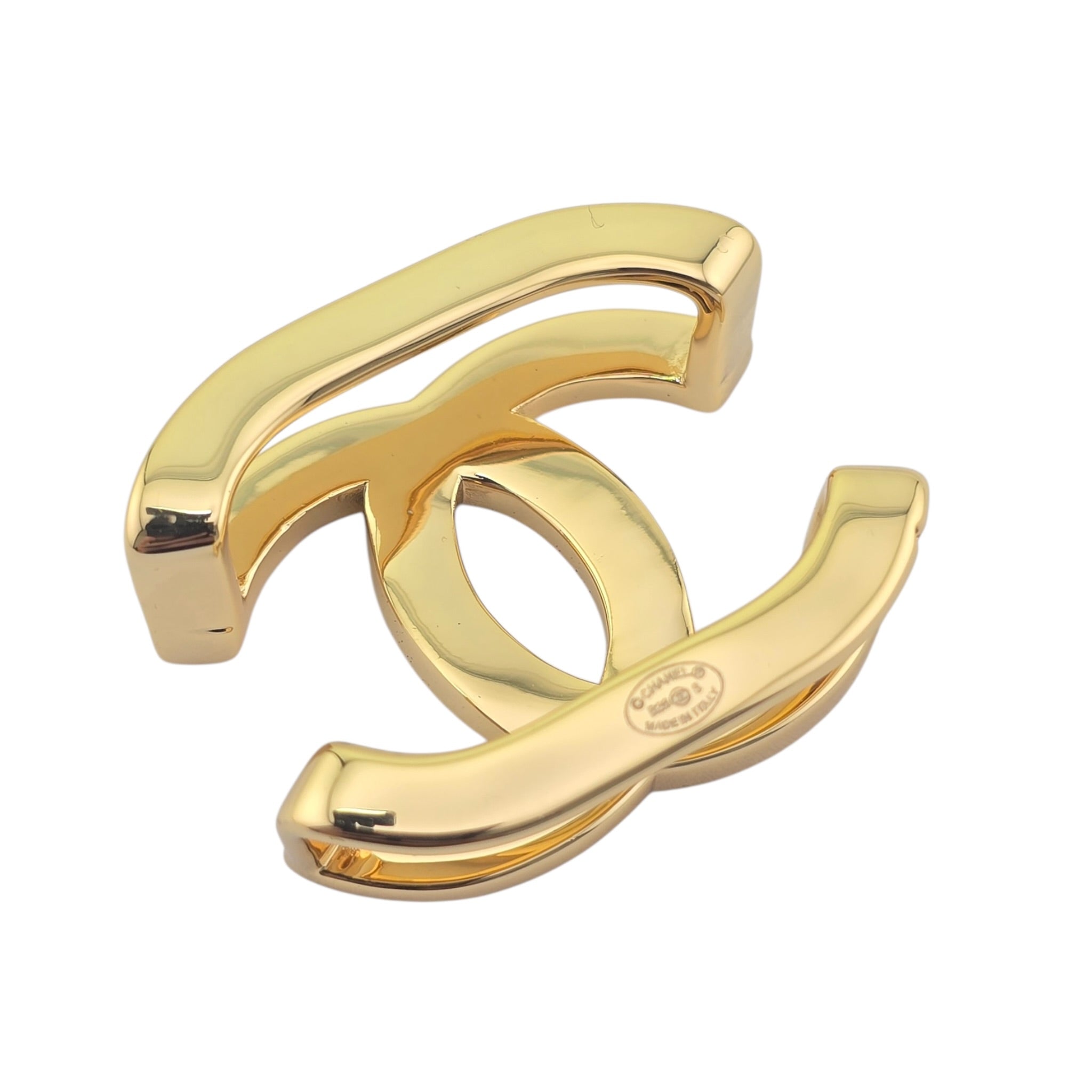 Chanel CC Gold Scarf Ring 2026 CHANEL