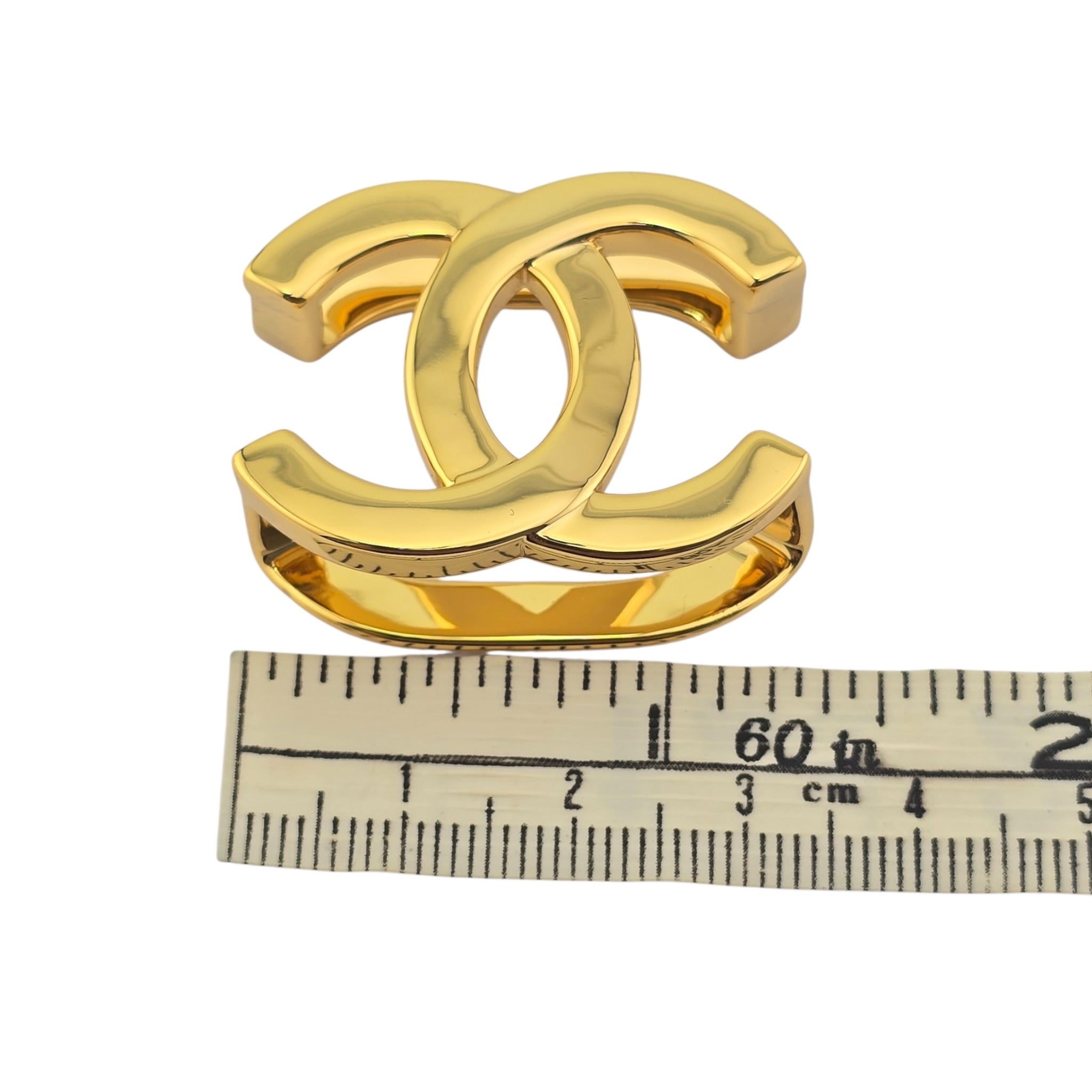 Chanel CC Gold Scarf Ring 2026 CHANEL