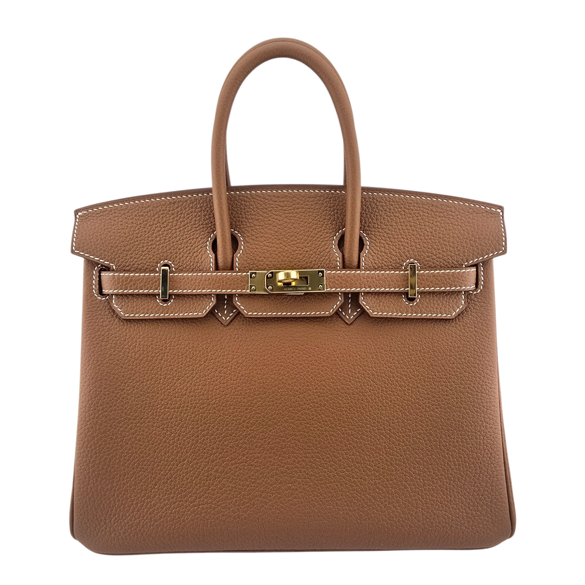 Hermès Birkin 25 Gold Togo Gold Hardware HERMES