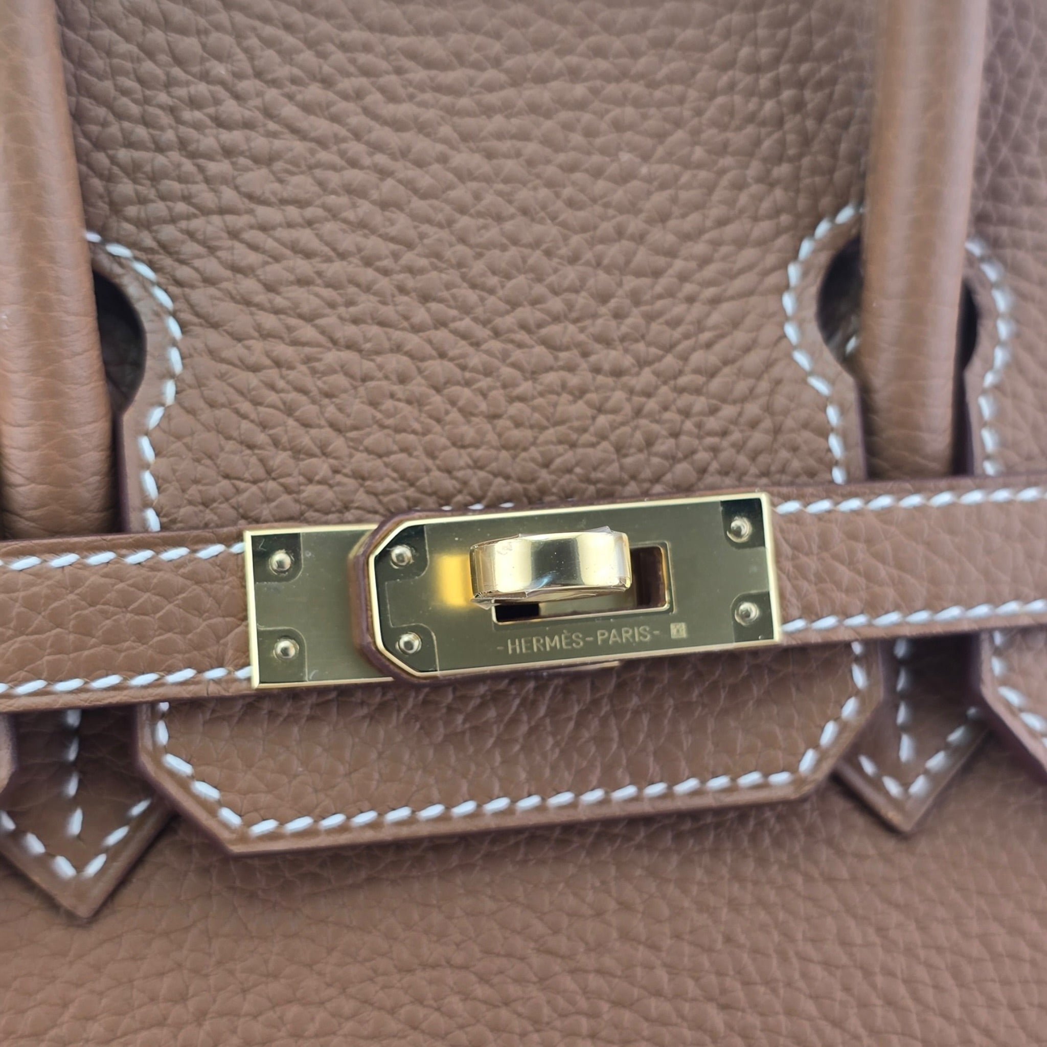 Hermès Birkin 25 Gold Togo Gold Hardware HERMES