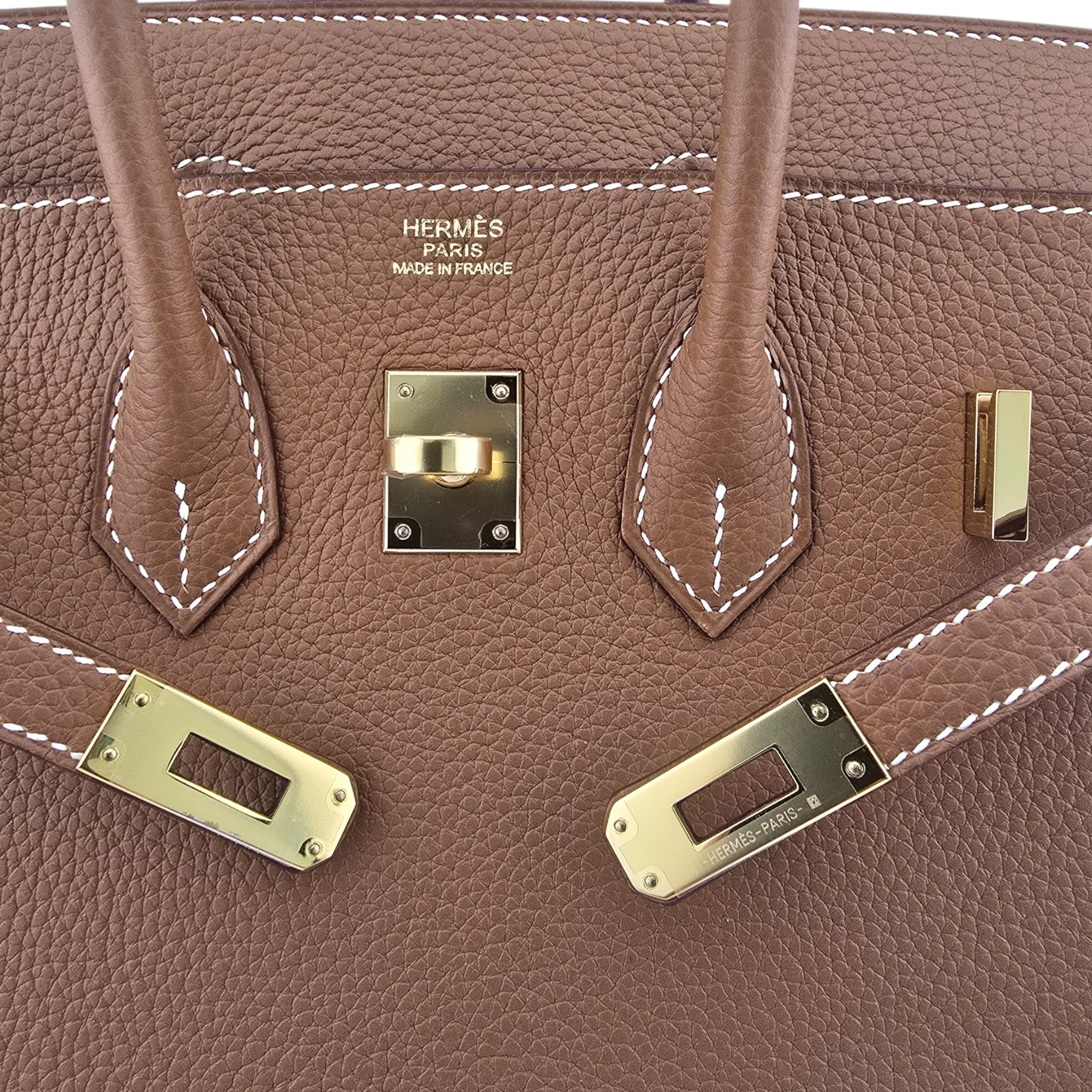 Hermès Birkin 25 Gold Togo Gold Hardware HERMES