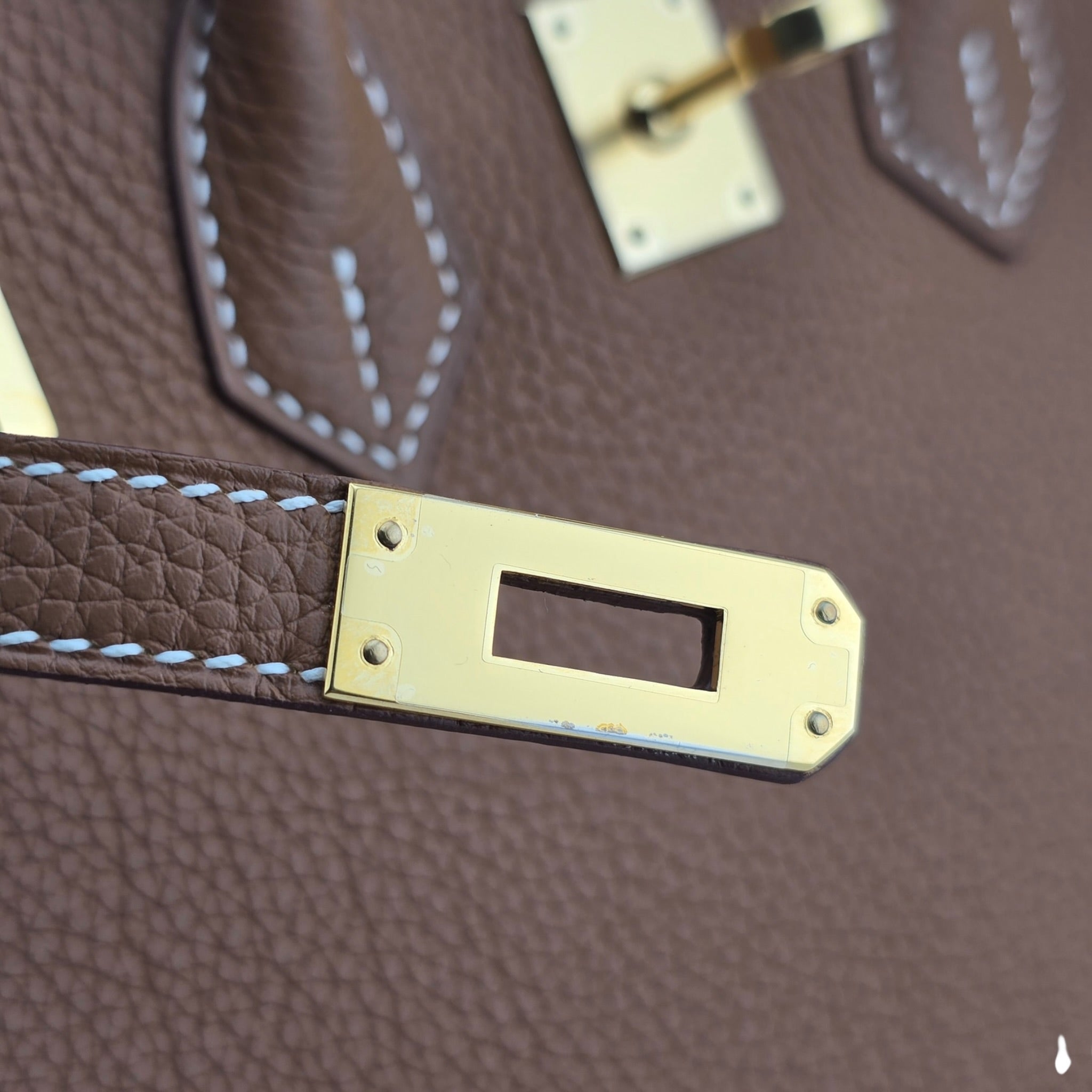 Hermès Birkin 25 Gold Togo Gold Hardware HERMES