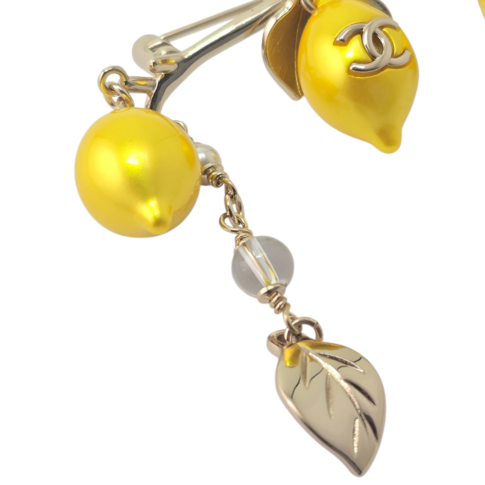 Chanel CC Lemons Brooch 2026 CHANEL