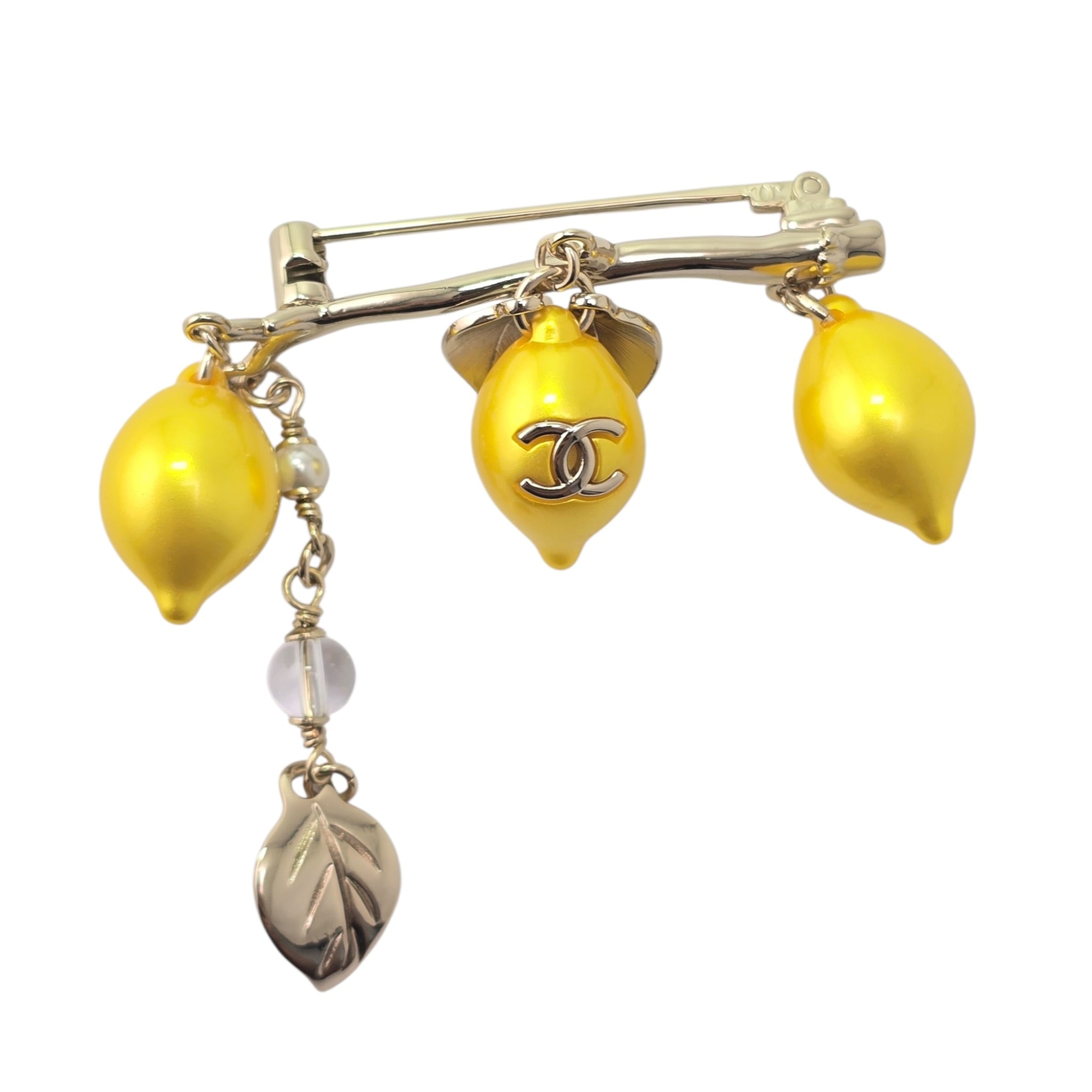 Chanel CC Lemons Brooch 2026 CHANEL