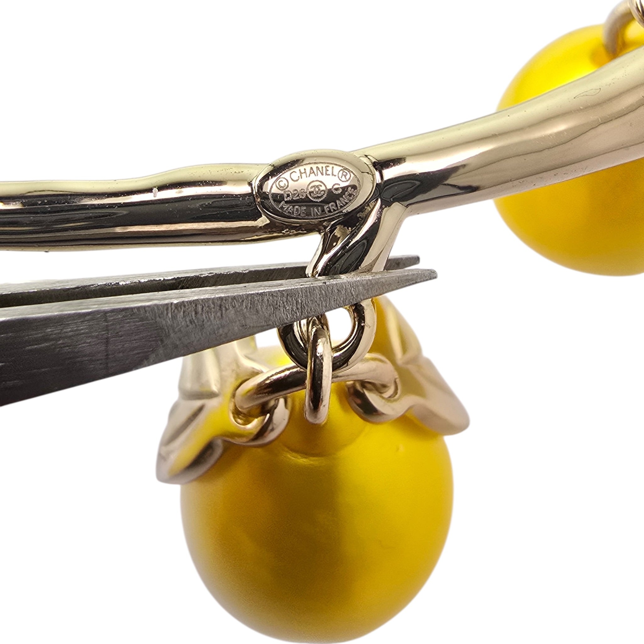 Chanel CC Lemons Brooch 2026 CHANEL