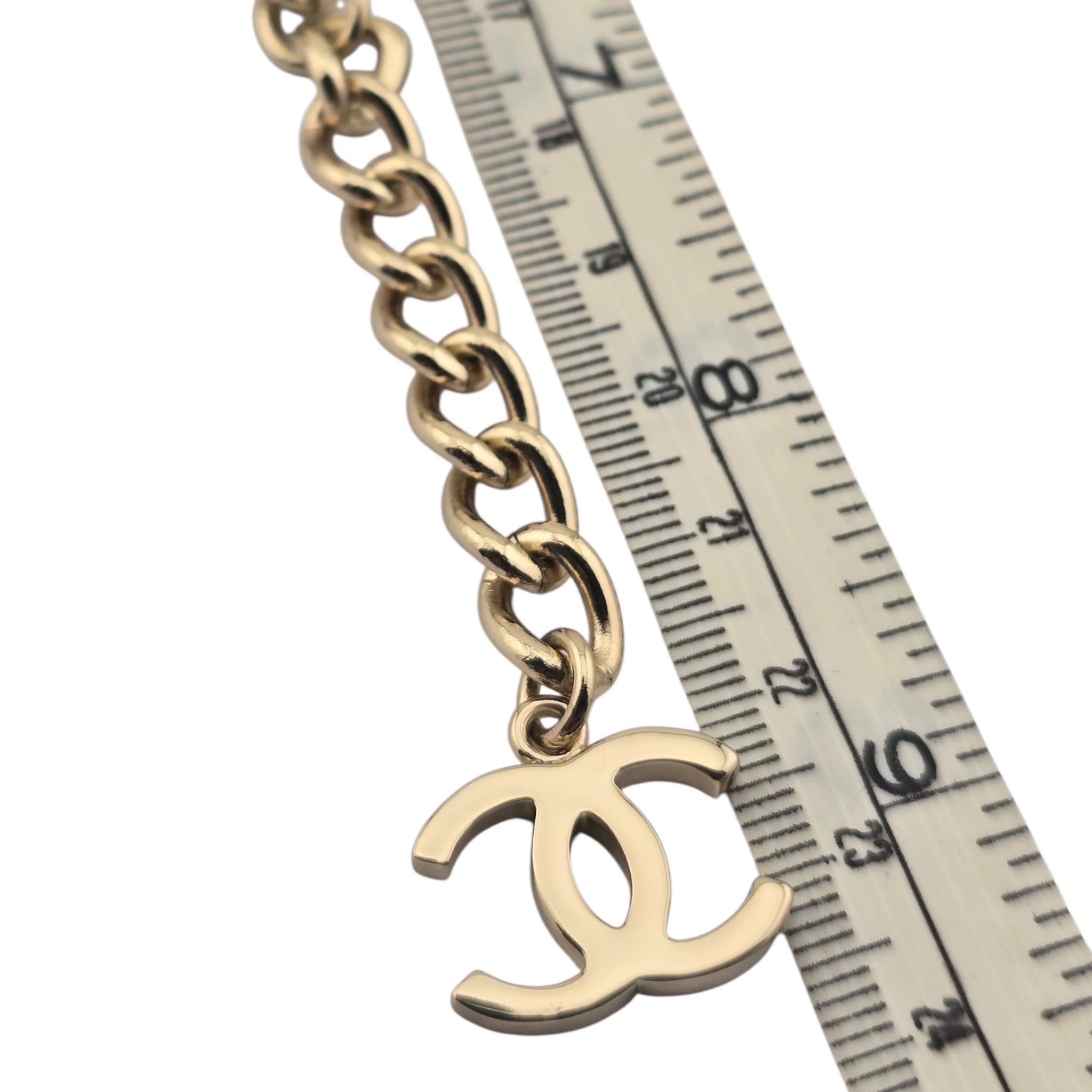 Chanel Metal Enamel Cha-Nel Logo Bracelet 2022 CHANEL