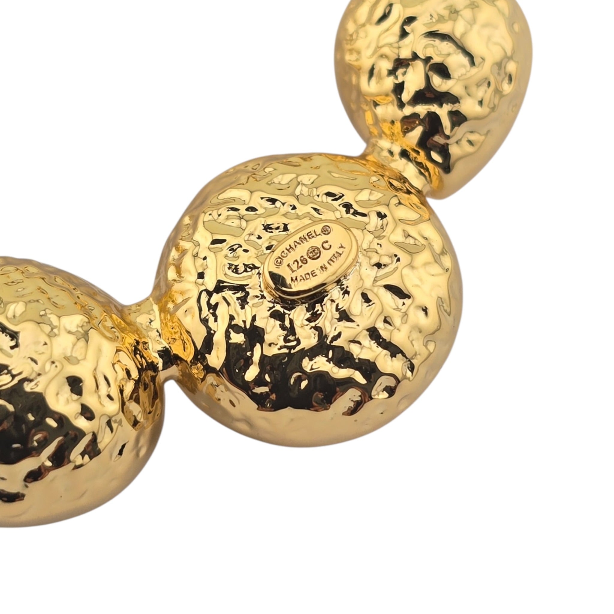 Chanel CC Gold Hoop Multicoloured Earrings 2026 CHANEL