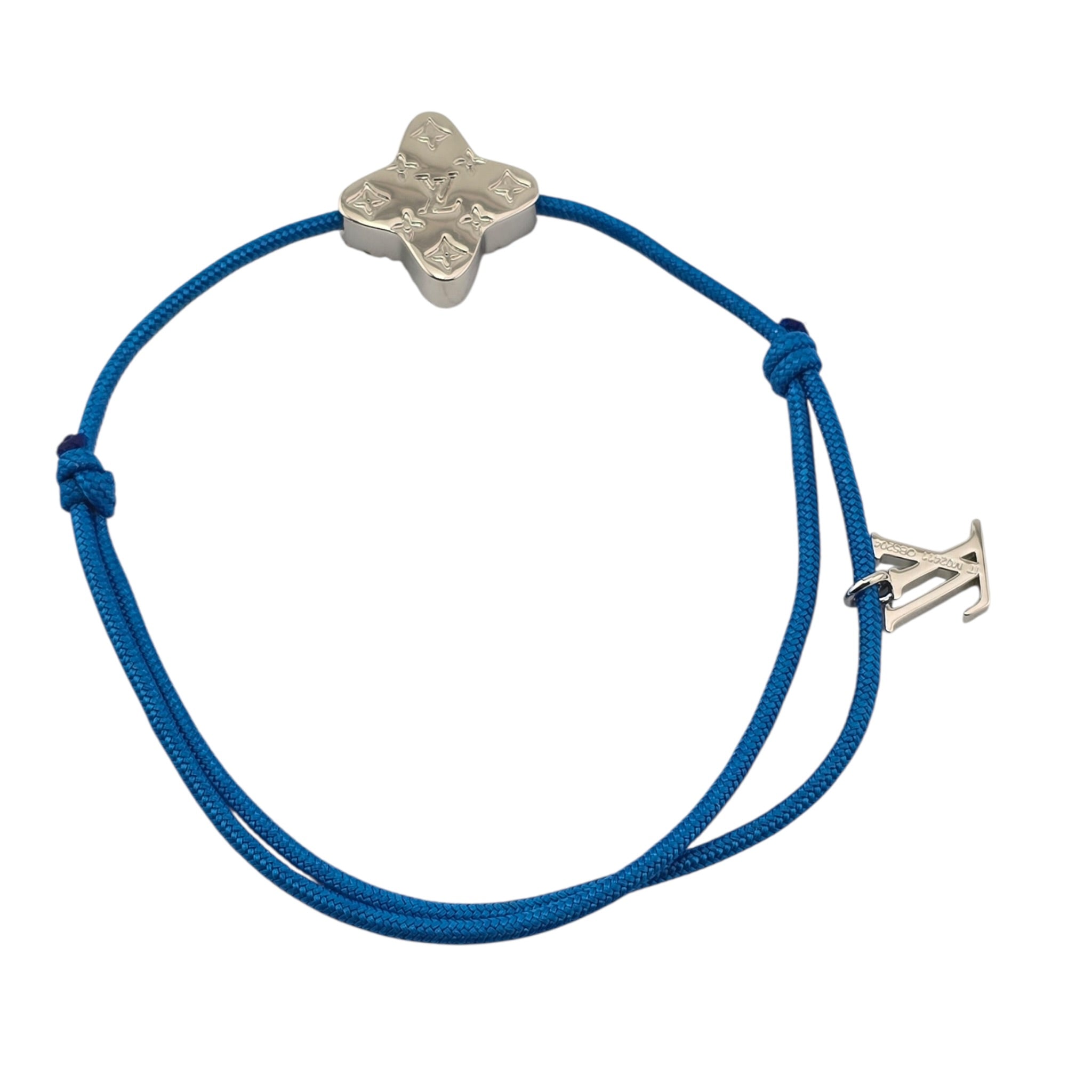 Louis Vuitton LV Monogram Stesia Cordon Bracelet - Blue LOUIS VUITTON