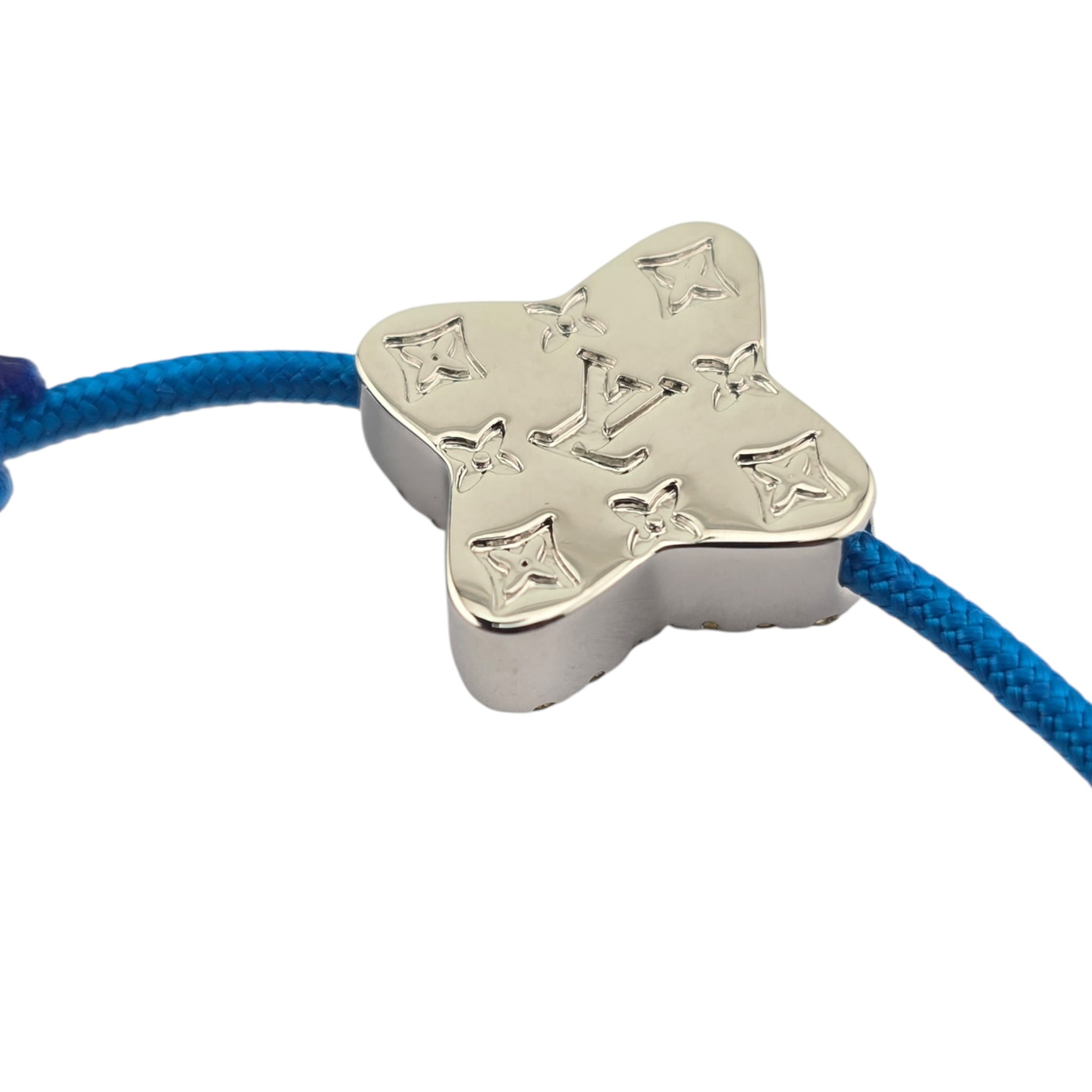 Louis Vuitton LV Monogram Stesia Cordon Bracelet - Blue LOUIS VUITTON