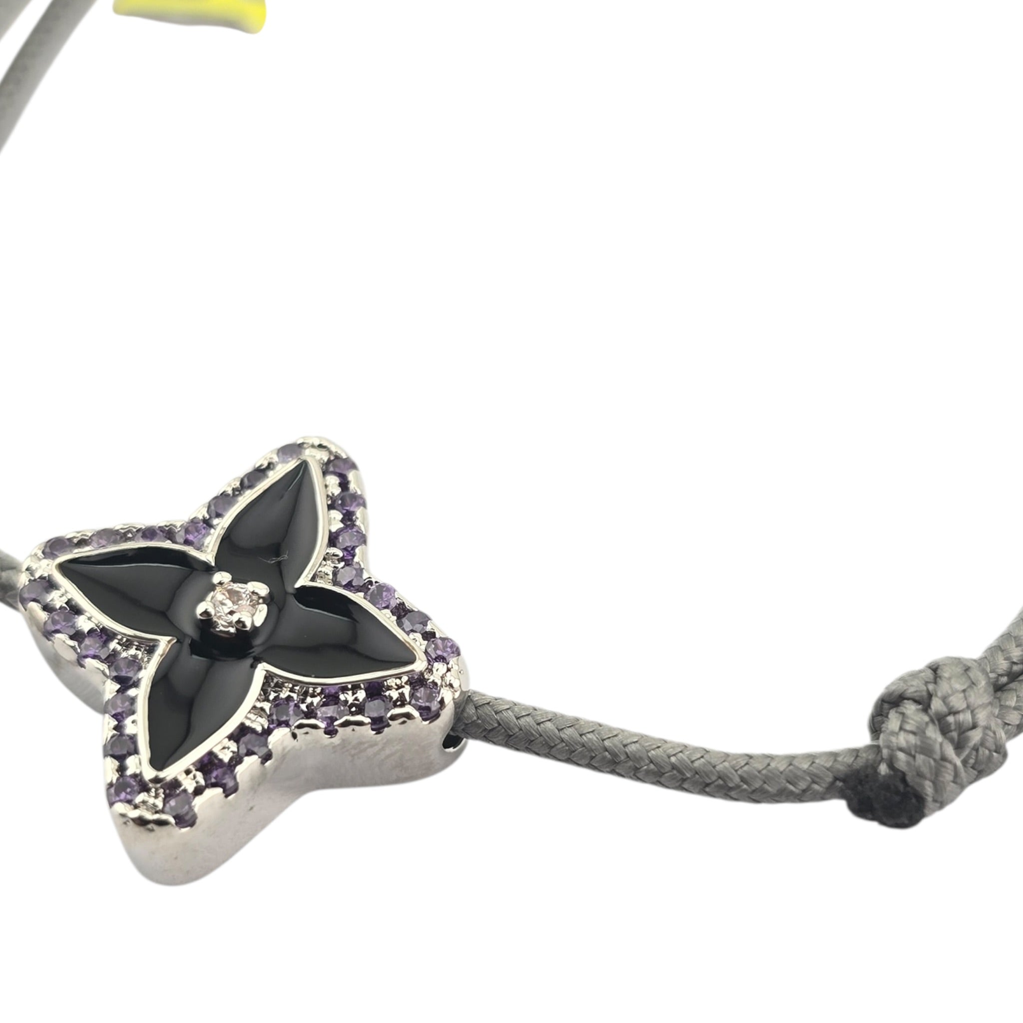 Louis Vuitton LV Monogram Stesia Cordon Bracelet - Grey LOUIS VUITTON