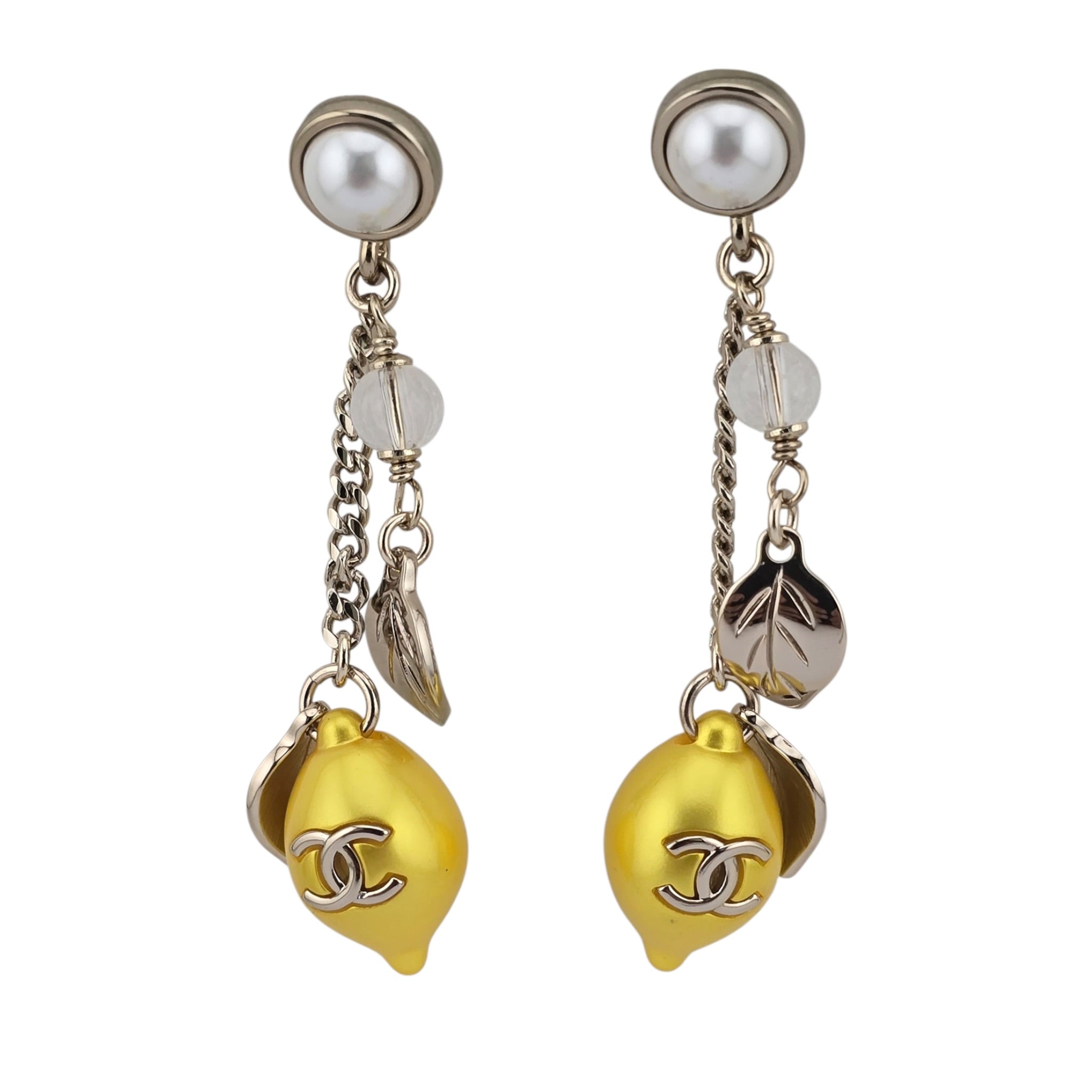 Chanel CC Lemons Drop Earrings 2026 CHANEL