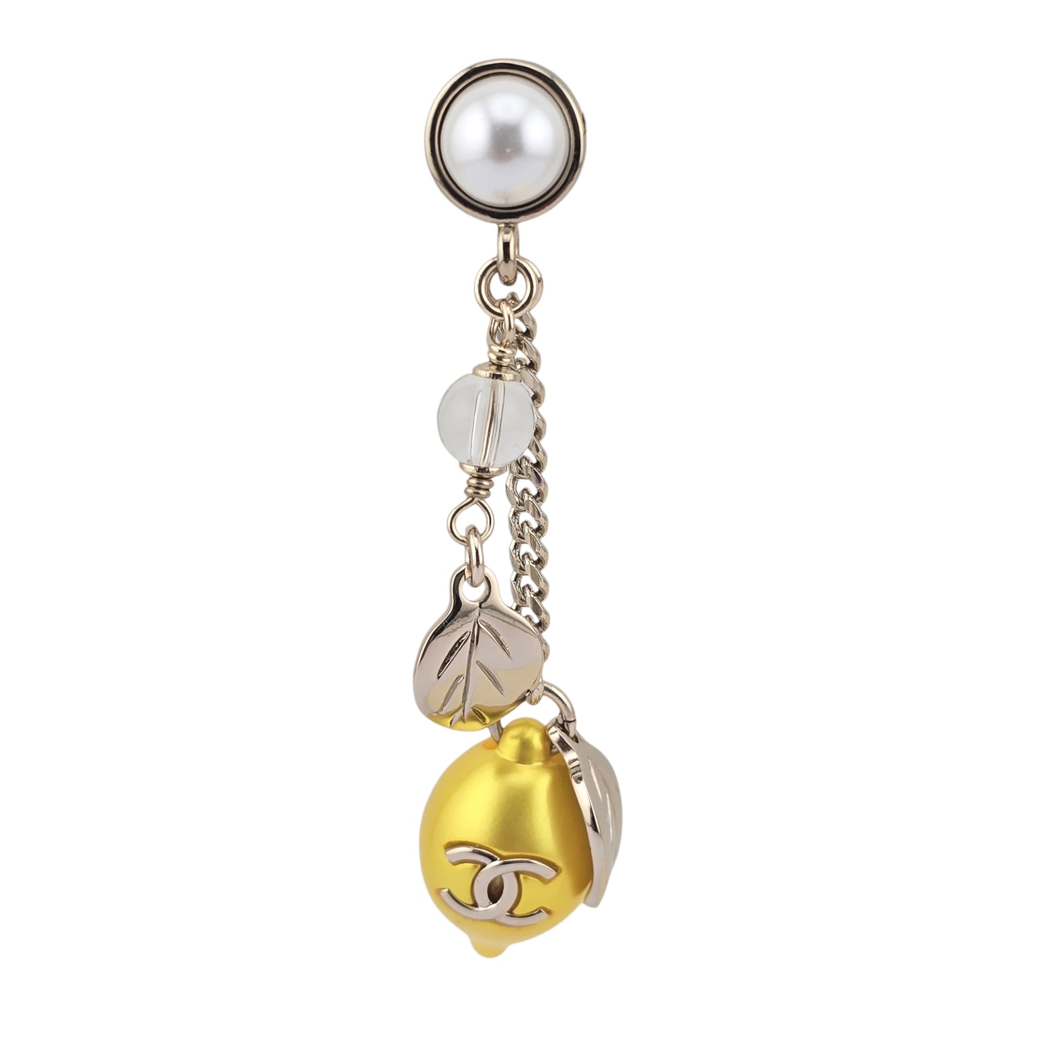 Chanel CC Lemons Drop Earrings 2026 CHANEL
