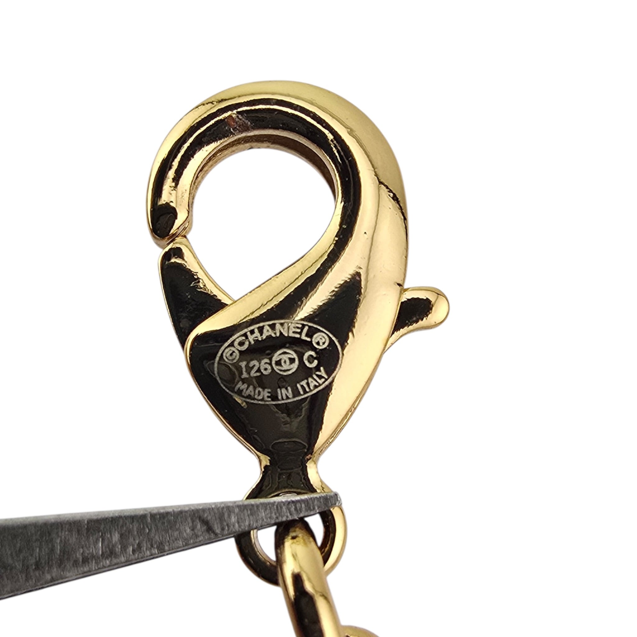Chanel CC Gold Multicoloured Choker 2026 CHANEL