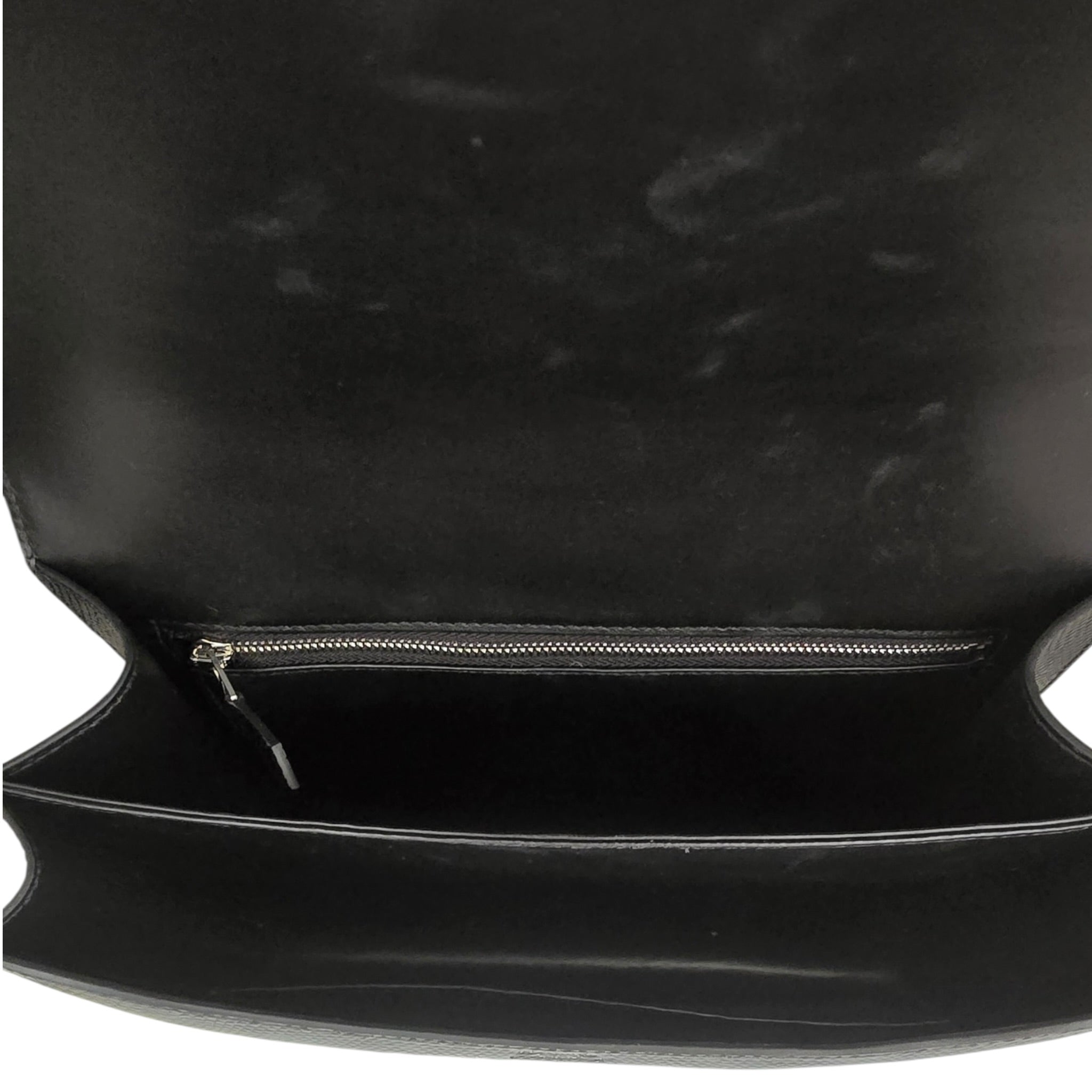 Hermès Constance 24 Noir Lizard Niloticus Palladium Hardware HERMES