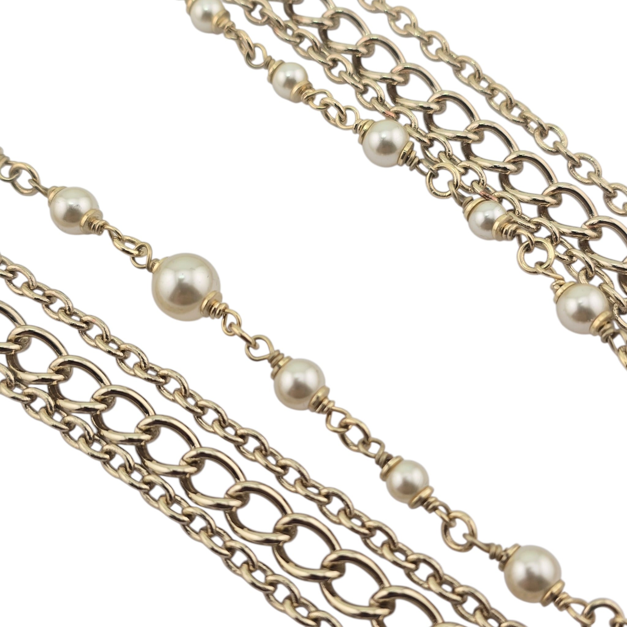 Chanel CC Long Layered Necklace 2025 CHANEL