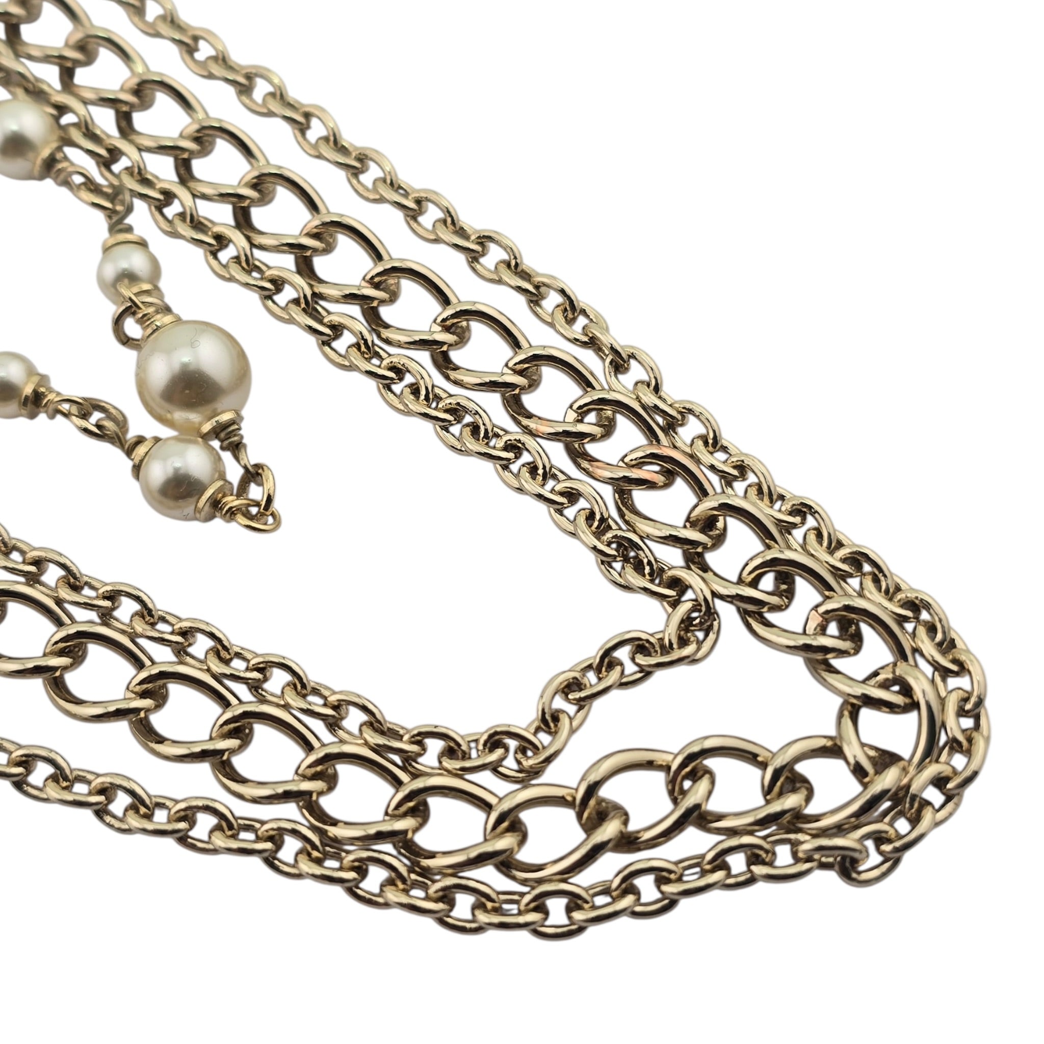 Chanel CC Long Layered Necklace 2025 CHANEL