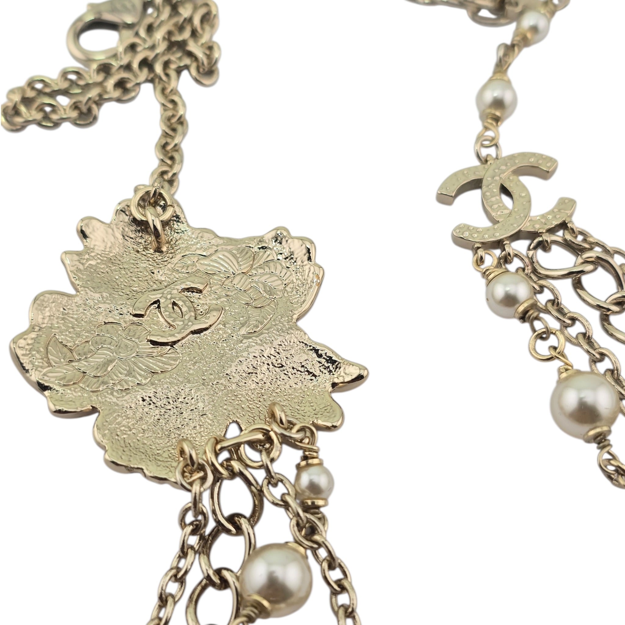 Chanel CC Long Layered Necklace 2025 CHANEL
