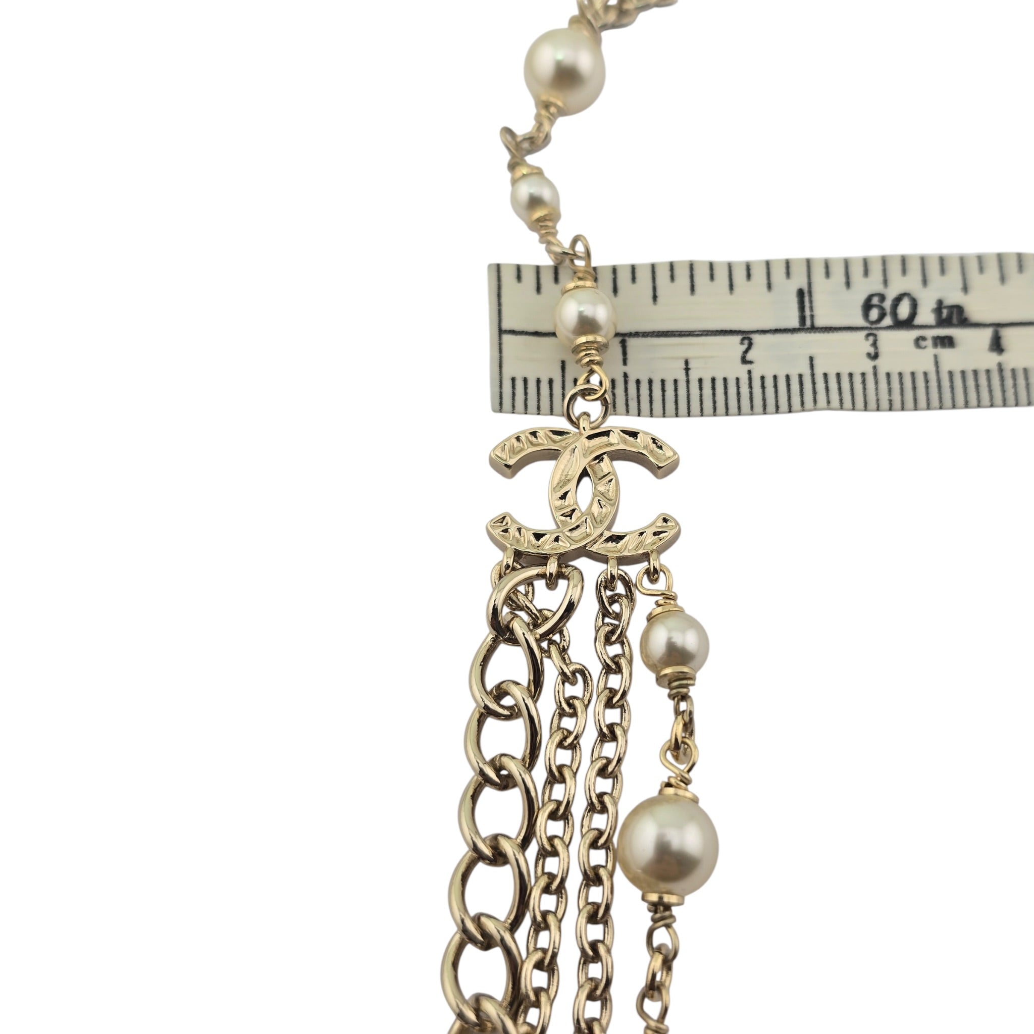 Chanel CC Long Layered Necklace 2025 CHANEL