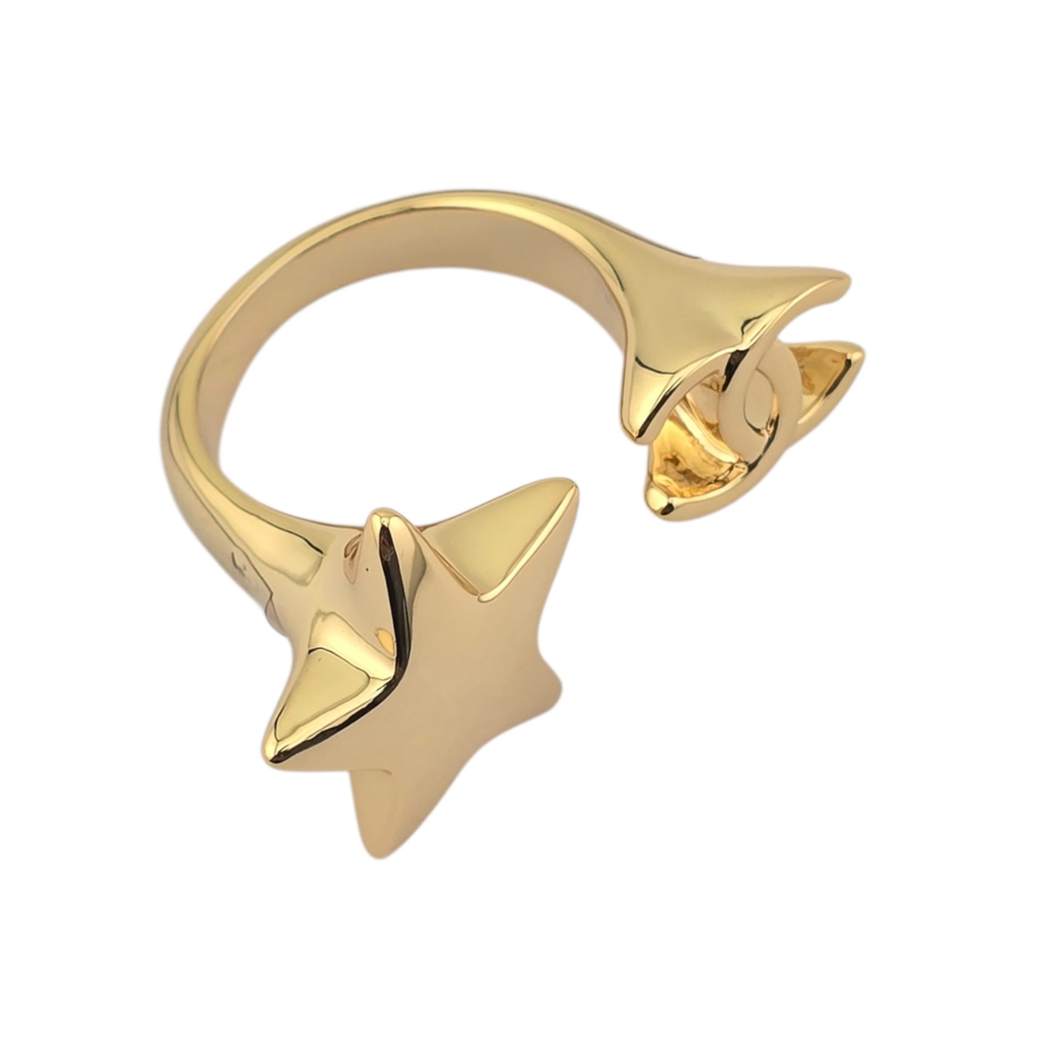 Chanel CC Gold Star Ring 2026 CHANEL